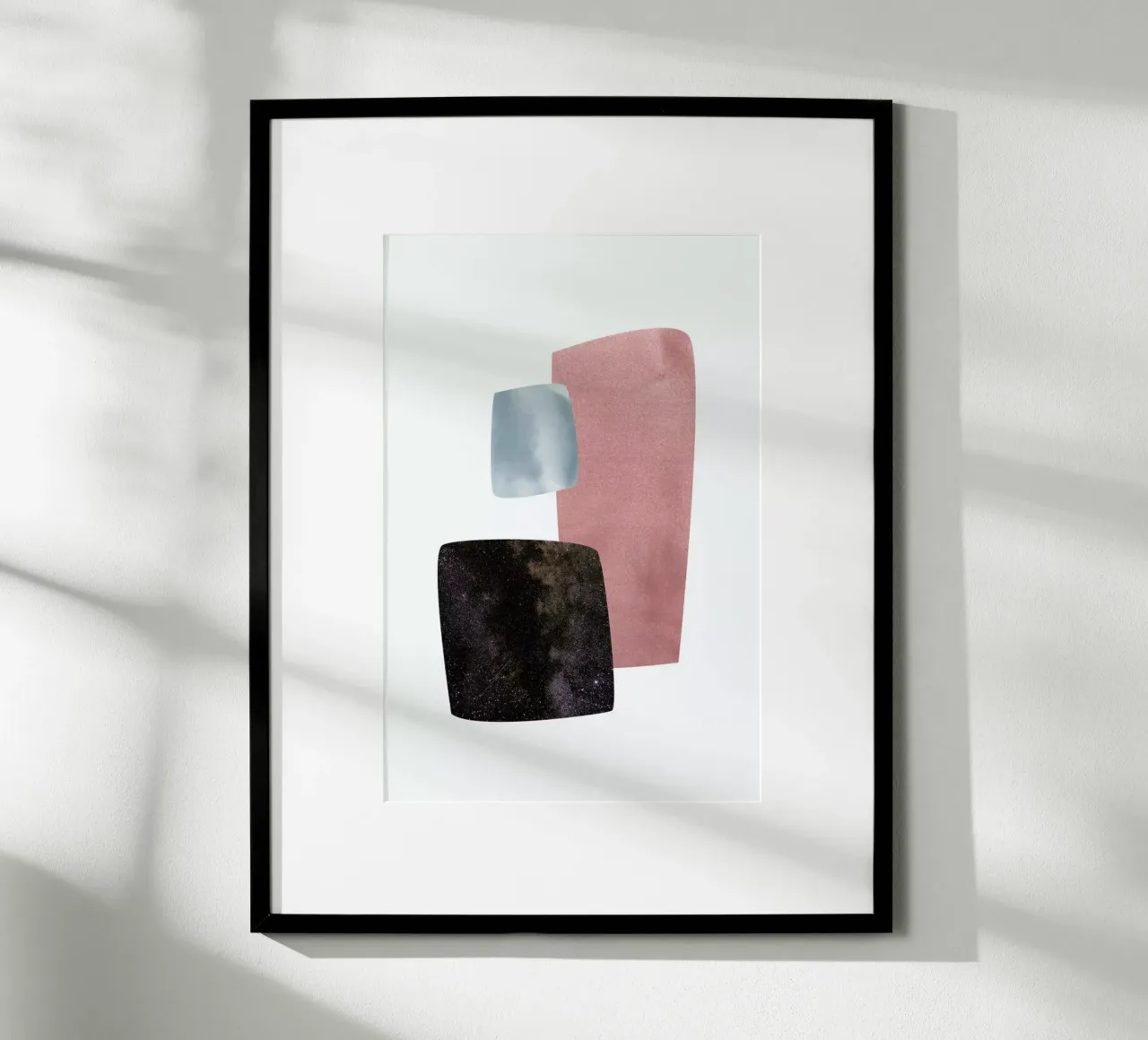 Cosmic poster with plastic frame by petiteCAPS