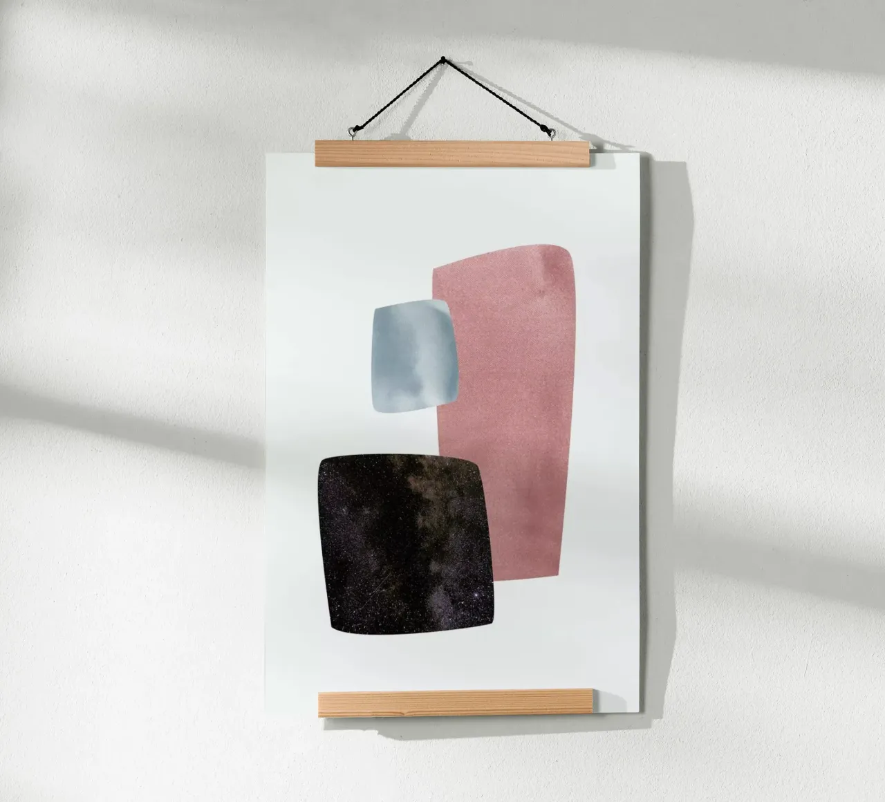 Cosmic poster with plastic frame by petiteCAPS