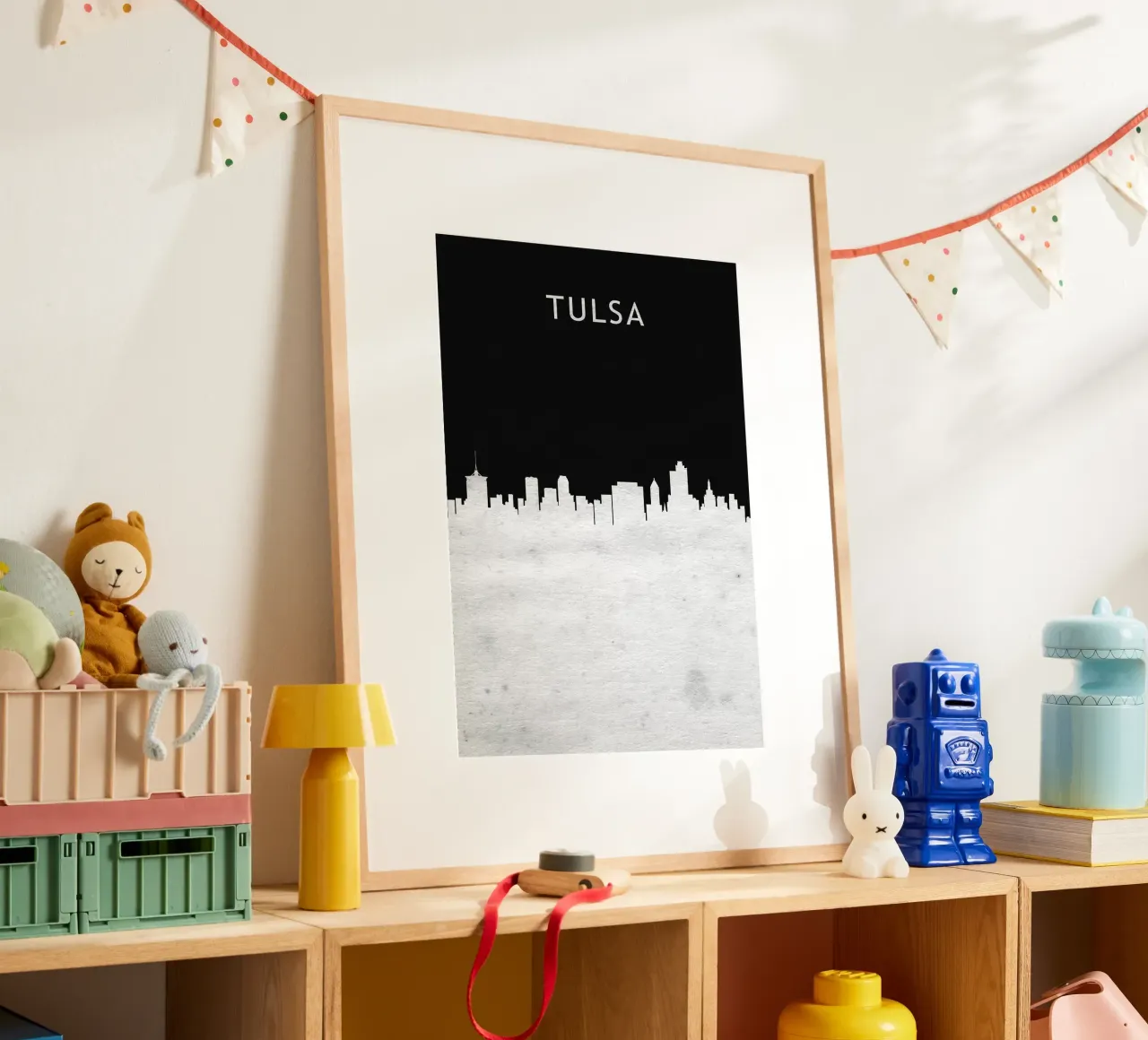 Tulsa Oklahoma poster da Travelstudio