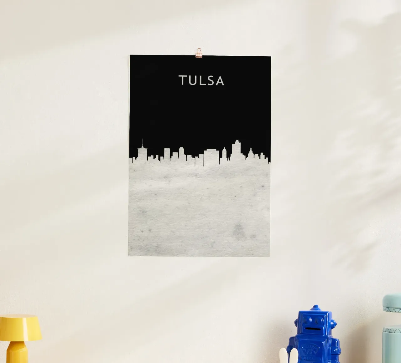 Tulsa Oklahoma poster da Travelstudio