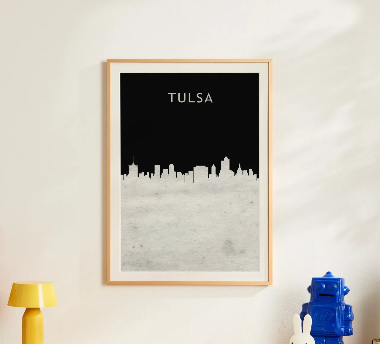 Tulsa Oklahoma poster da Travelstudio