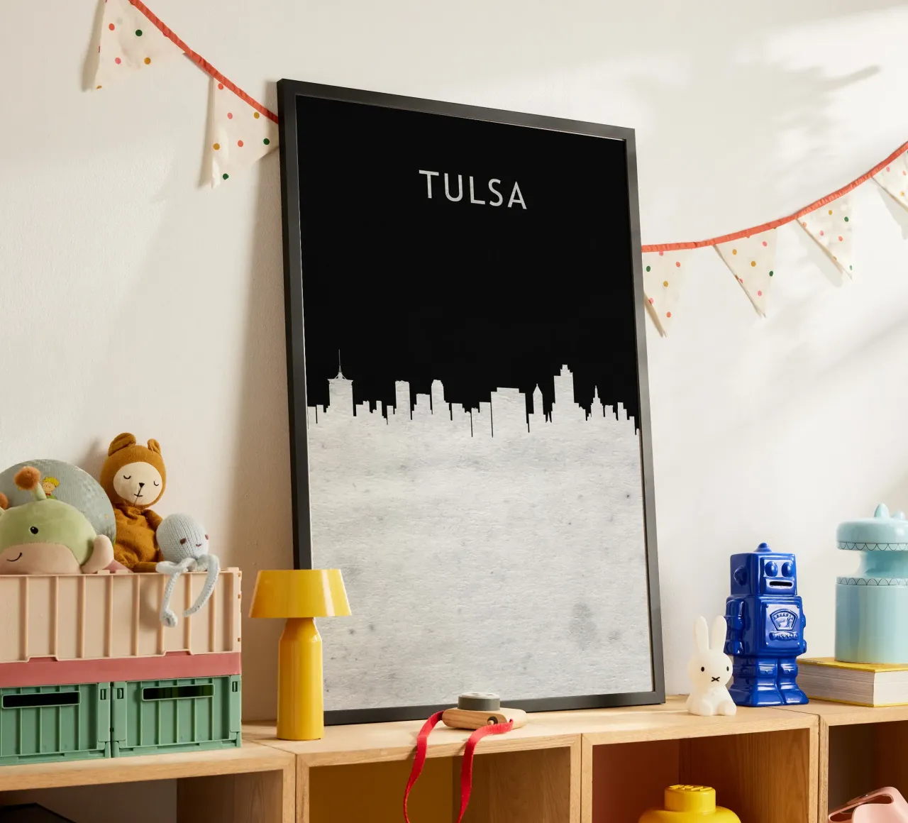 Tulsa Oklahoma poster da Travelstudio