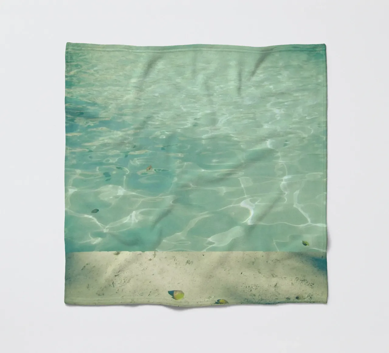 Morning Swim fleece blanket by Cassia Beck Photography