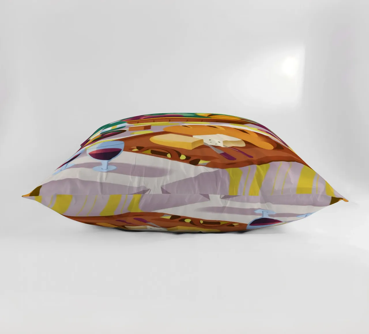 Raduno di vini rustici cuscino da Kamera Obskura