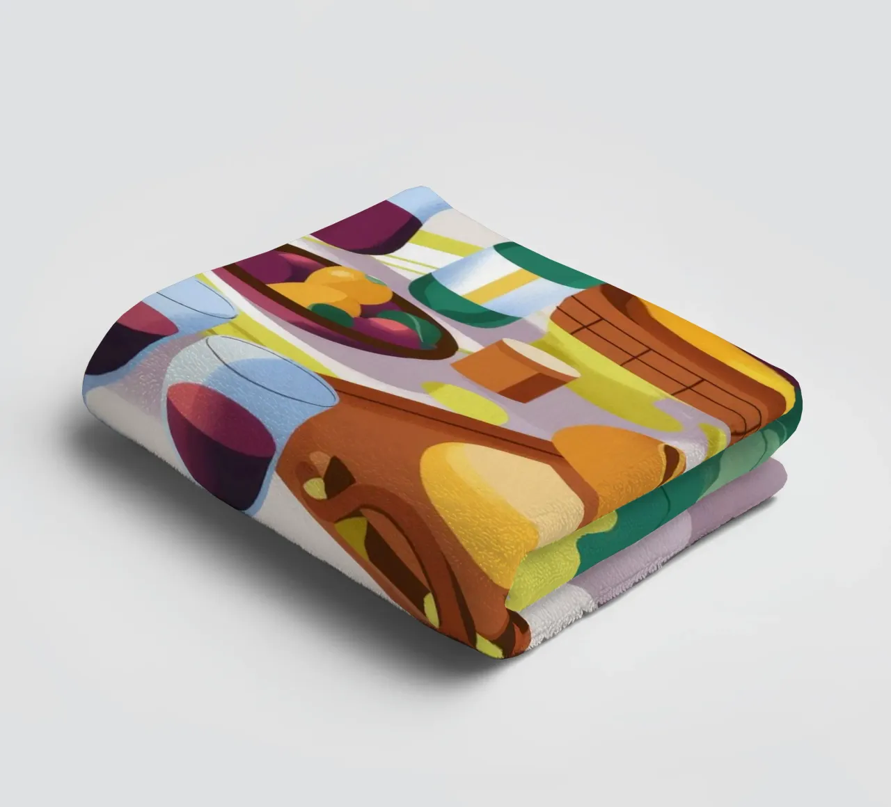 Raduno di vini rustici asciugamano da bagno da Kamera Obskura