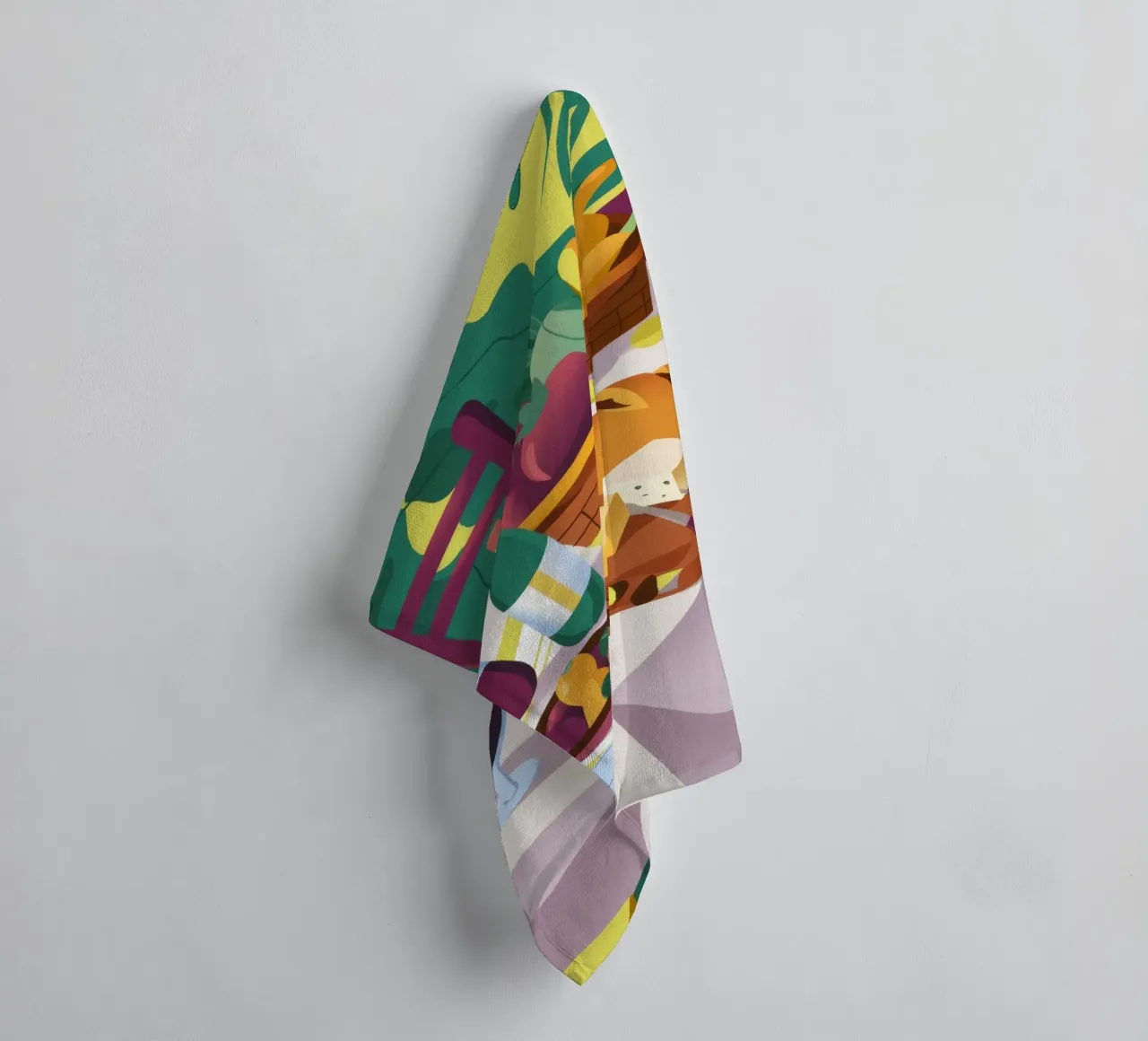 Raduno di vini rustici asciugamano da bagno da Kamera Obskura