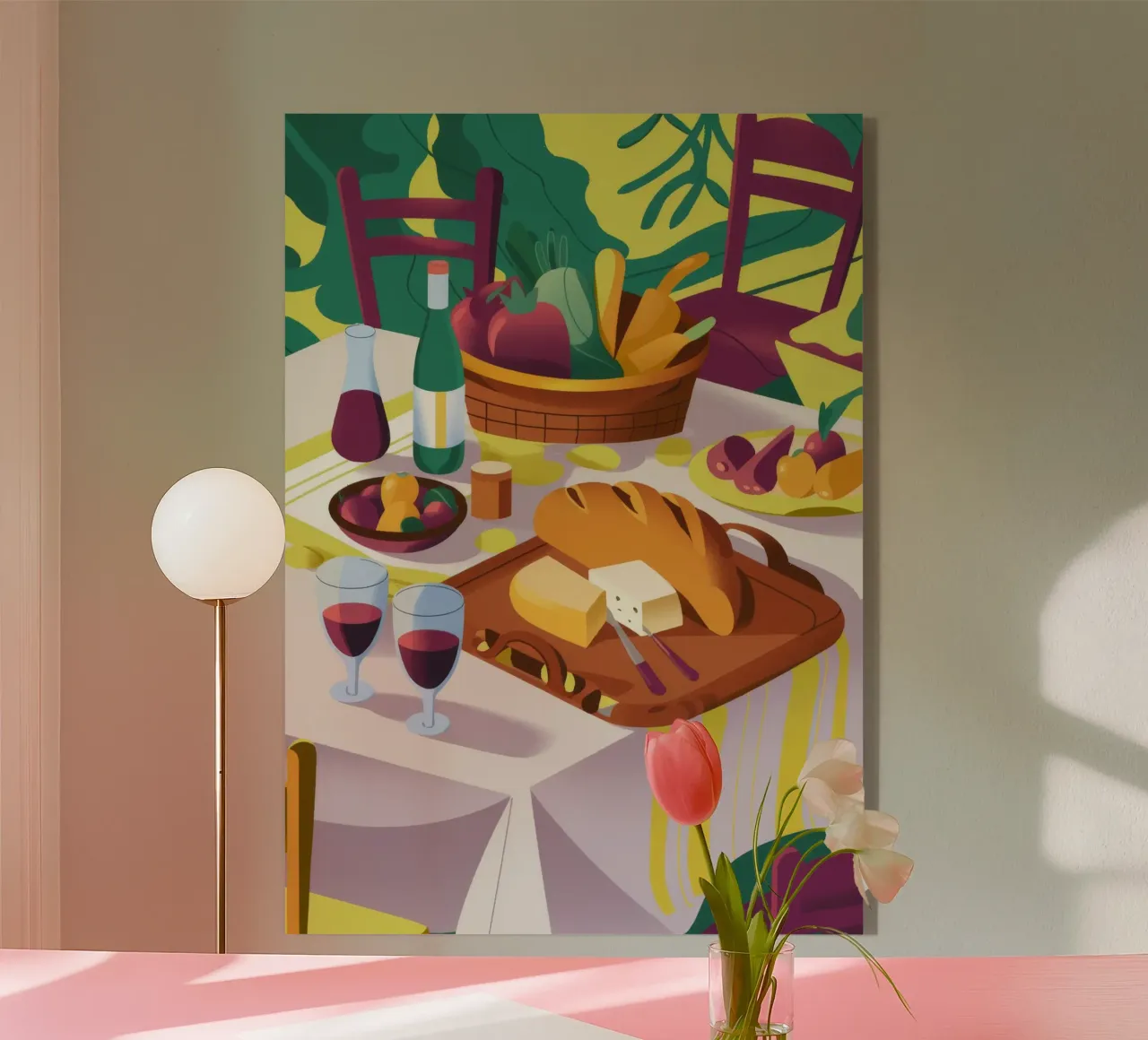 Raduno di vini rustici plexiglass da Kamera Obskura