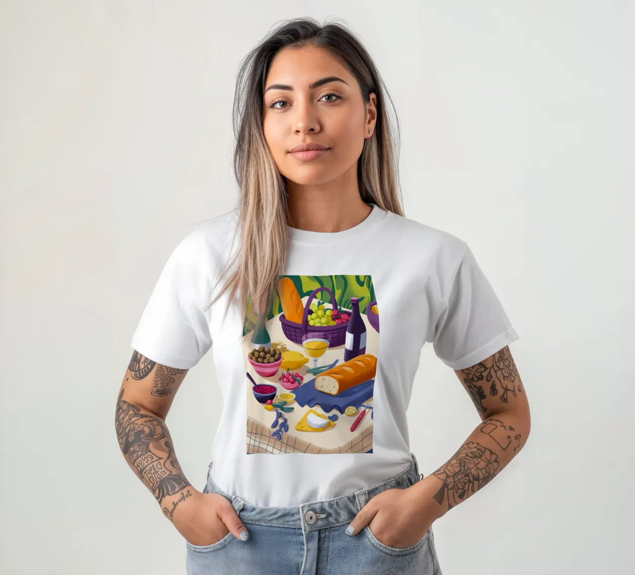Elegant Al Fresco t-shirt da Kamera Obskura