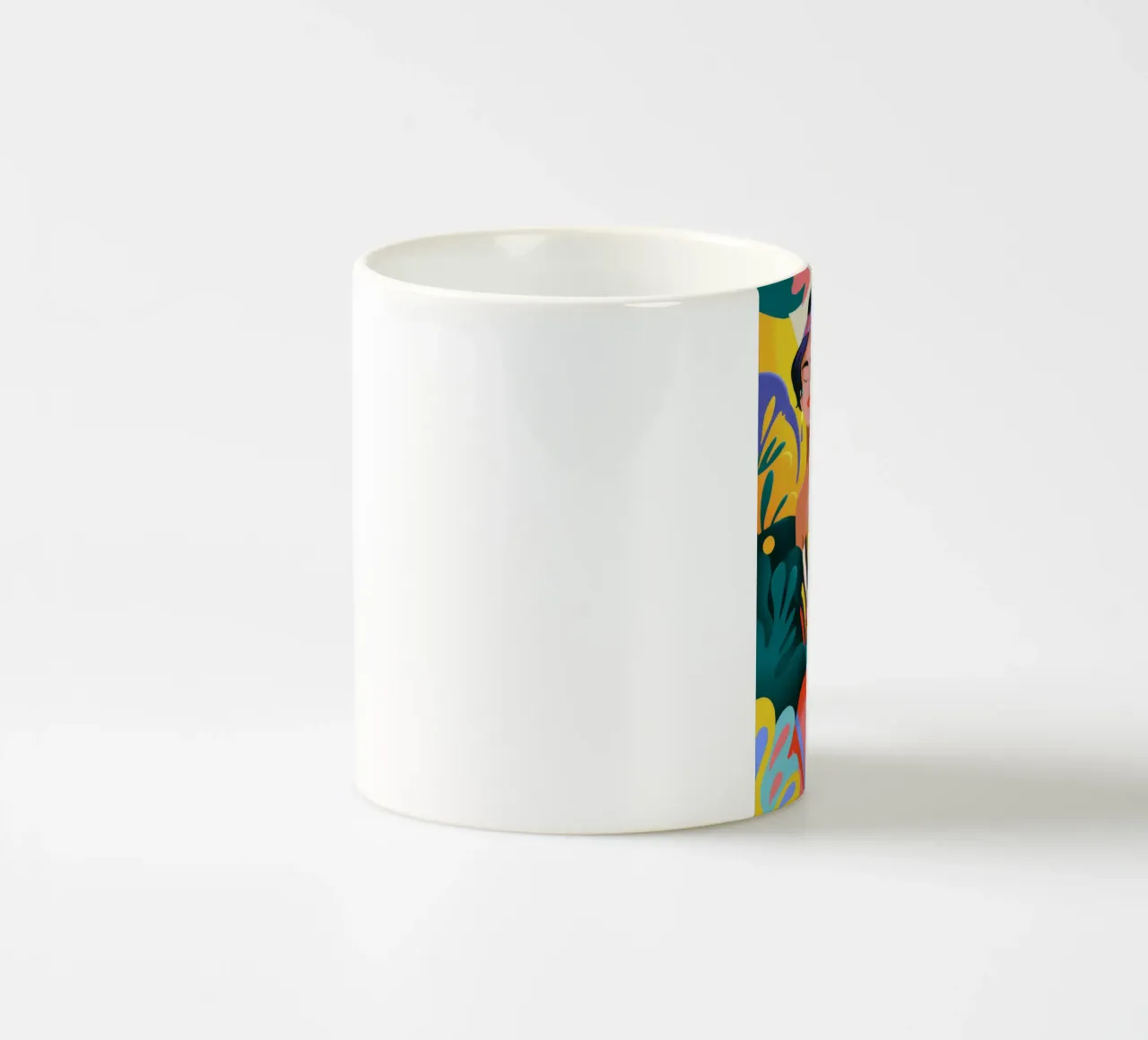 Muse de la sérénité tropicale mug en céramique de Kamera Obskura