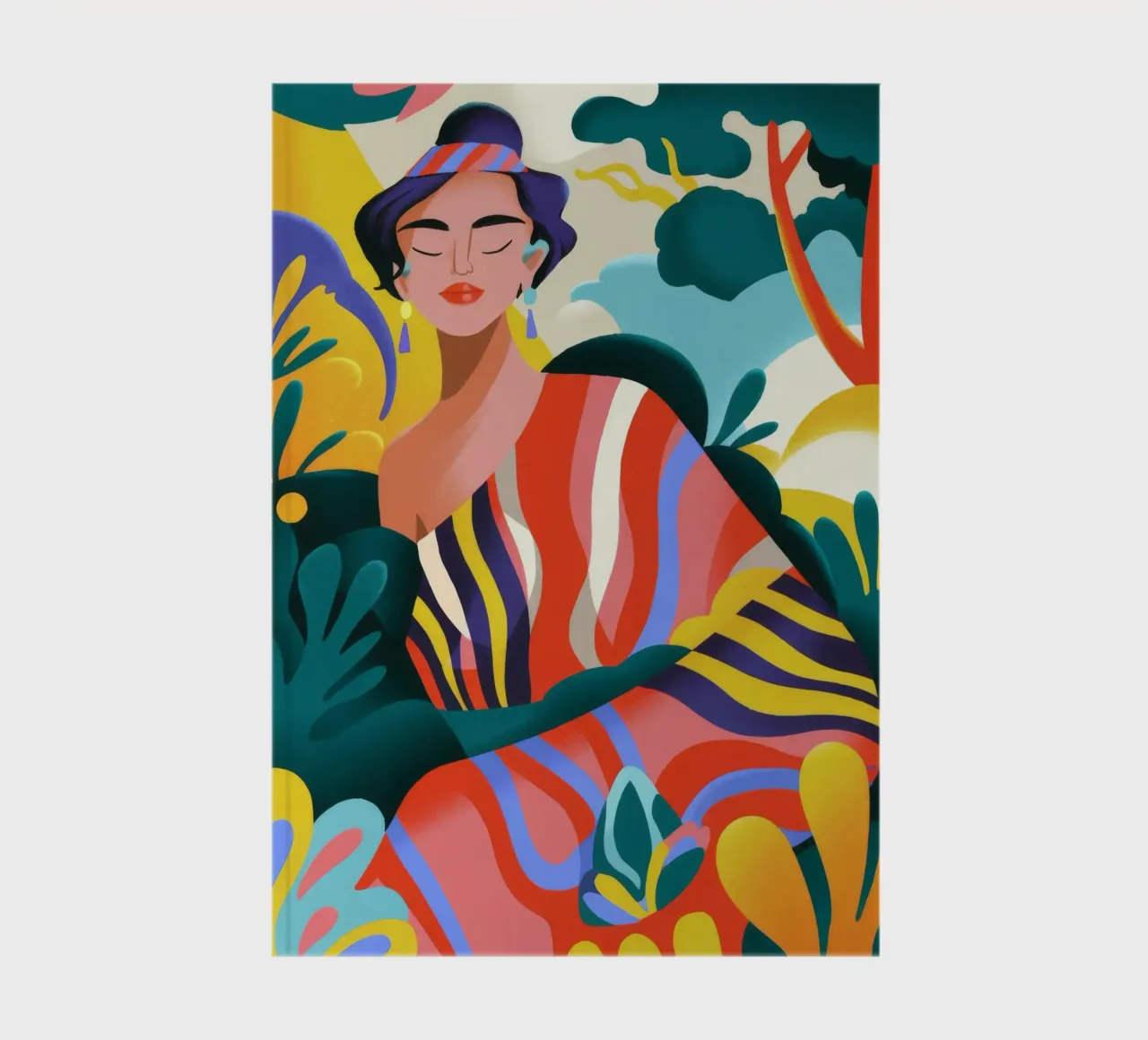 Tropical Serenity Muse notebook by Kamera Obskura