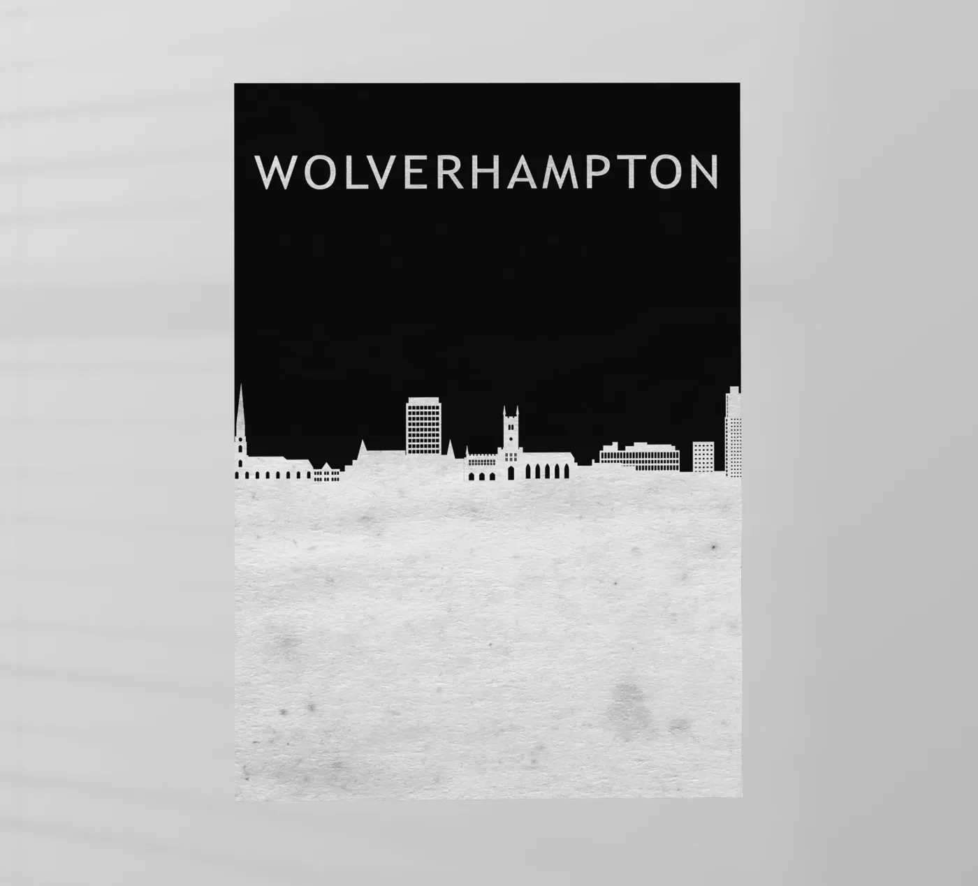 Wolverhampton England pellicola backlit da Travelstudio