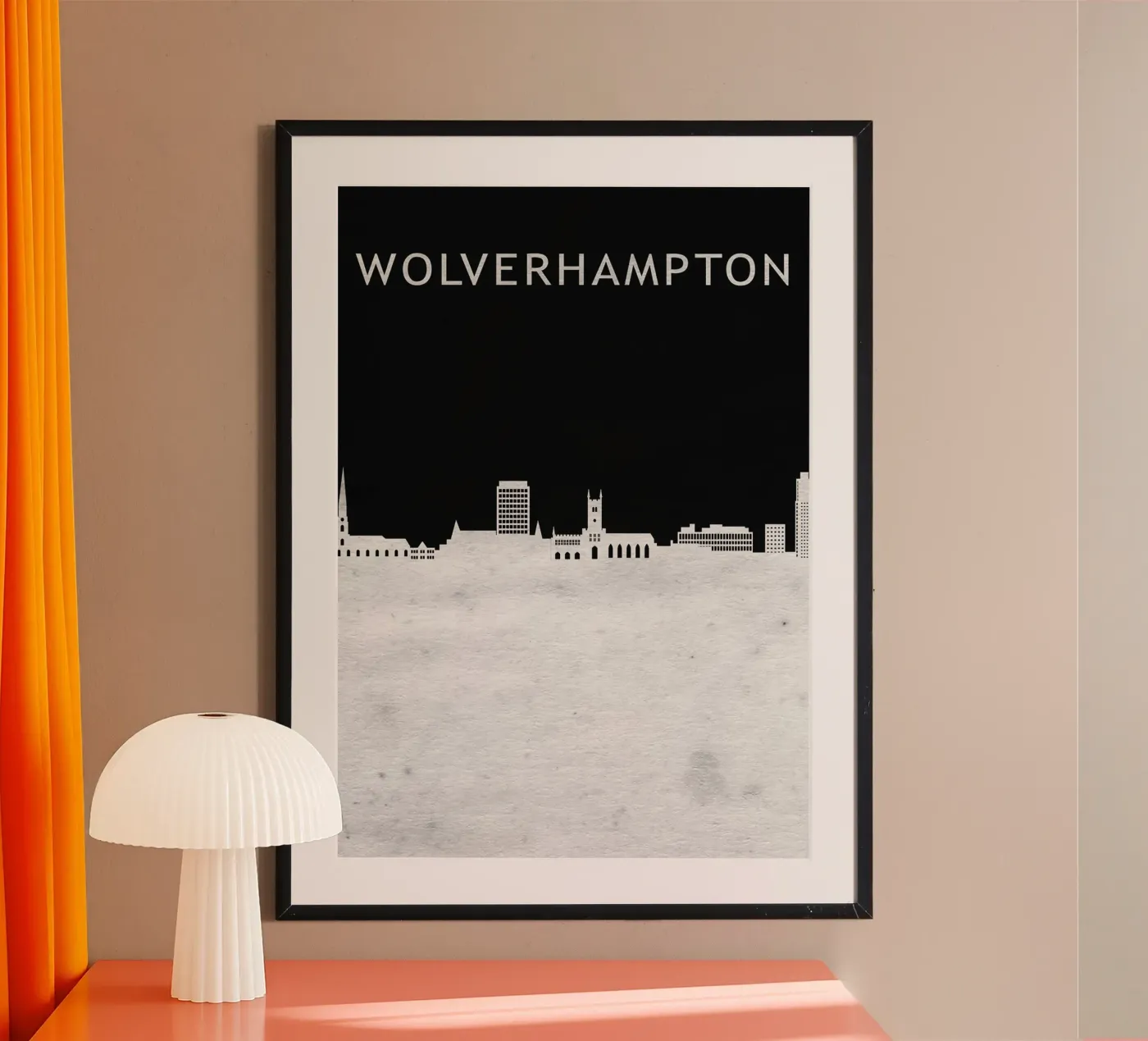 Wolverhampton England poster da Travelstudio