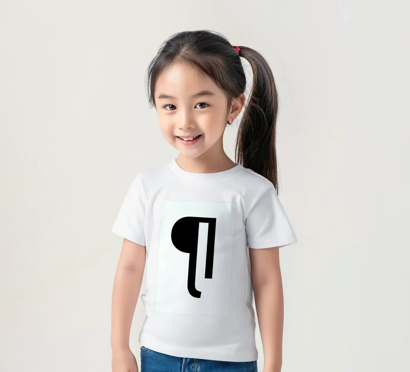 Paragraph t-shirt bambini da petiteCAPS