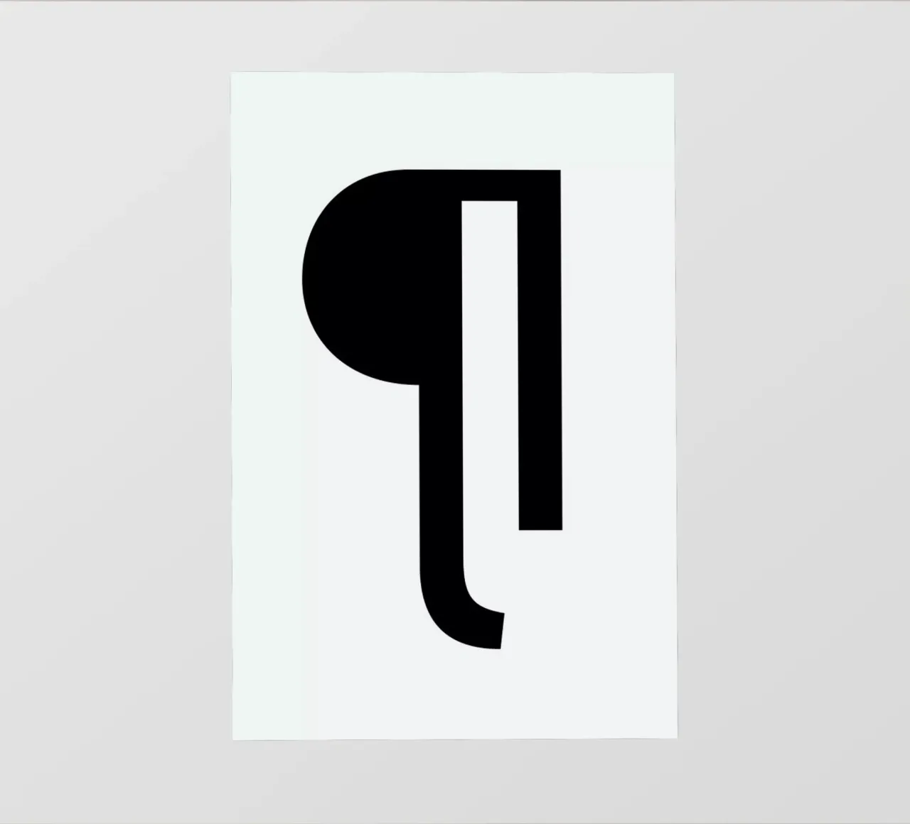 Paragraph pellicola backlit da petiteCAPS