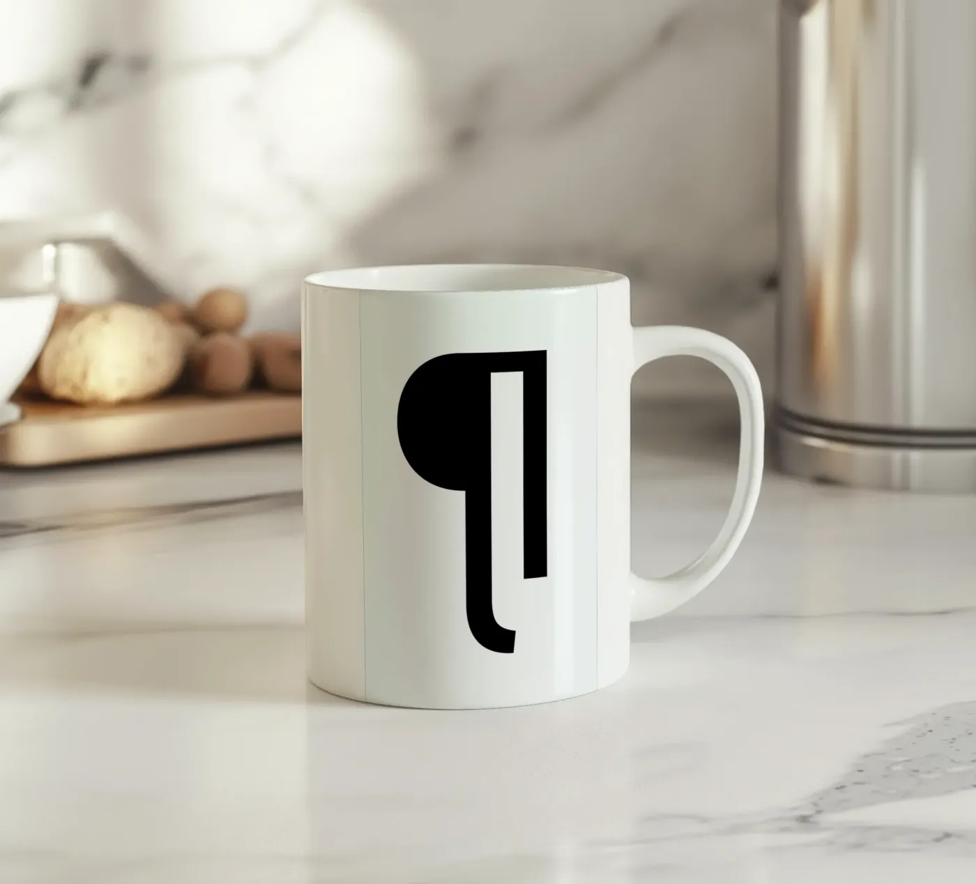 Paragraph ceramic mug by petiteCAPS