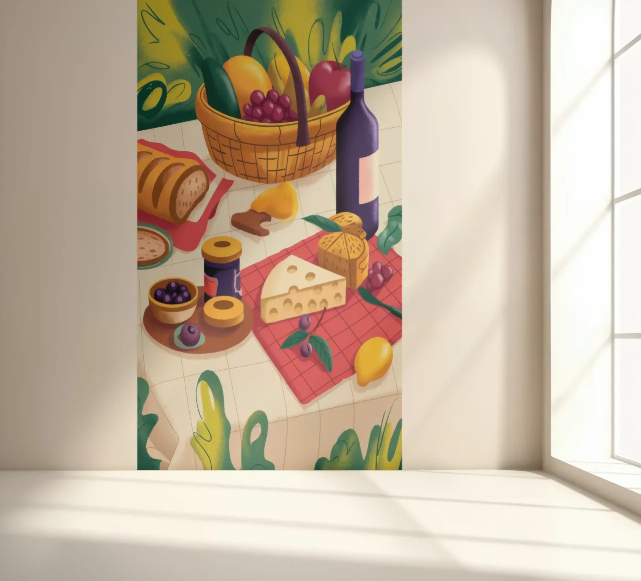 Tartinade Picnic Delight papier peint photo de Kamera Obskura