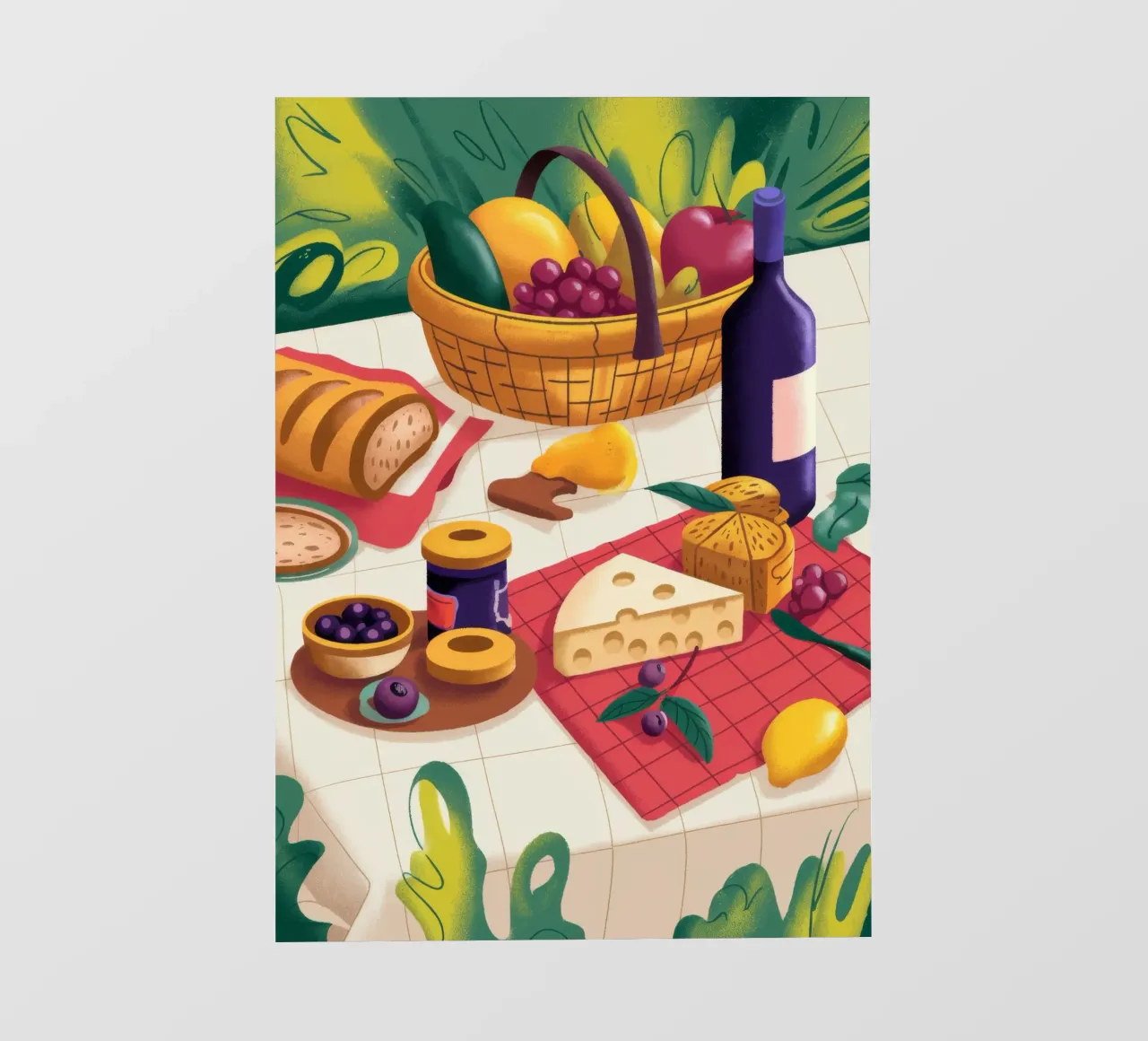 Tartinade Picnic Delight papier peint photo de Kamera Obskura