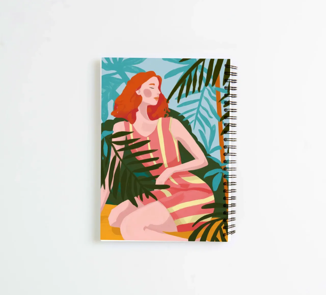 Garden Serenity Moment spiral notebook by Kamera Obskura