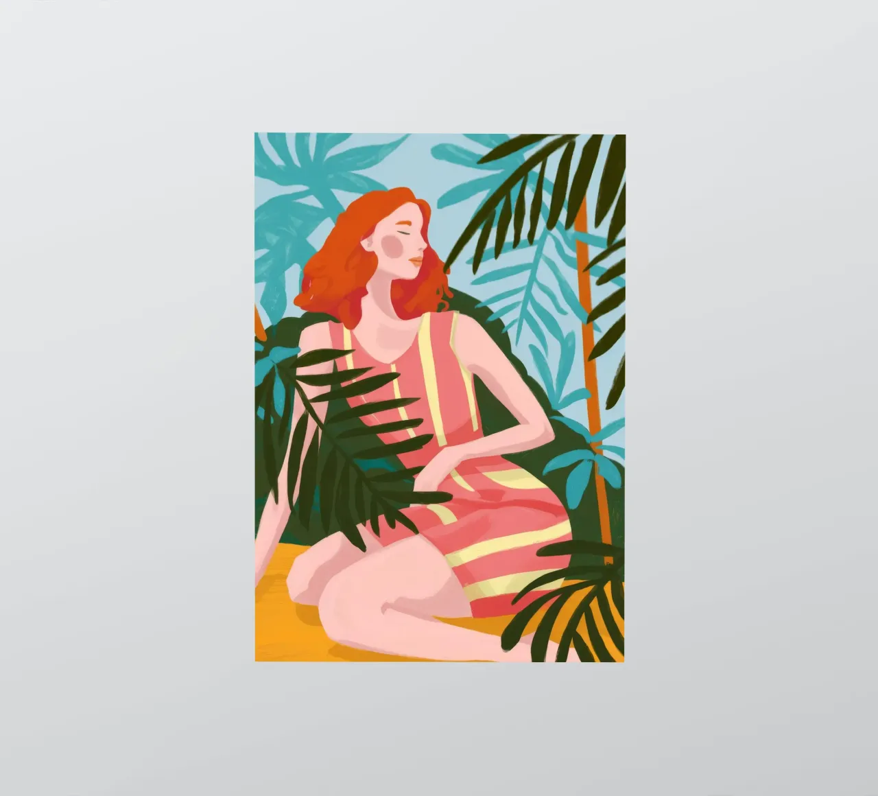 Garden Serenity Moment sticker by Kamera Obskura