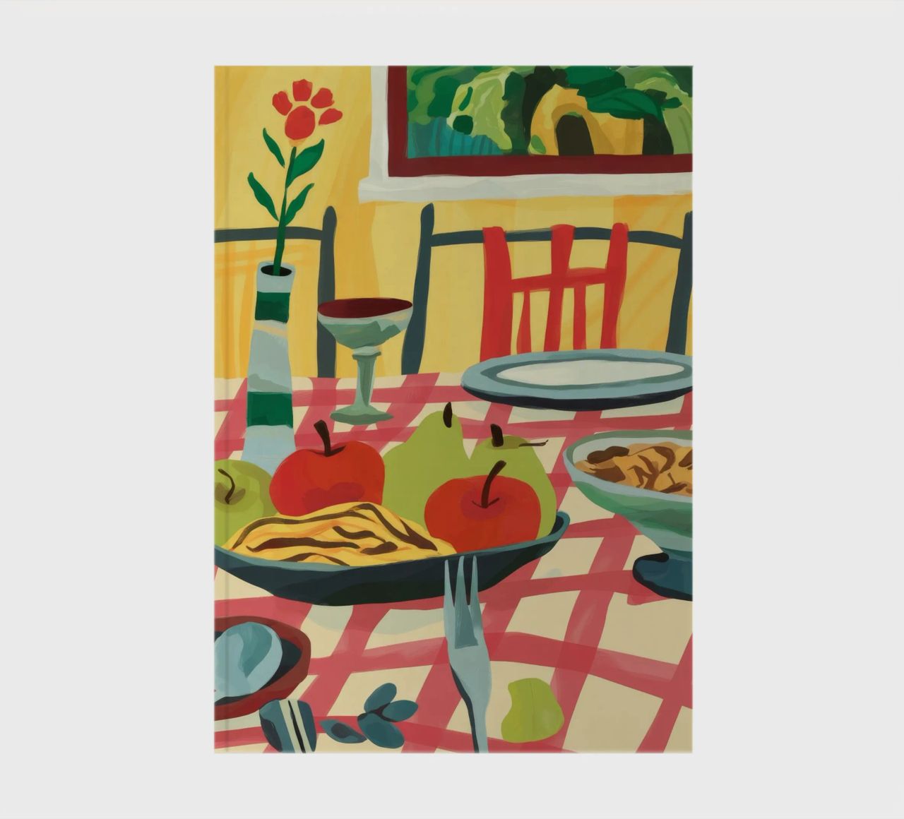 Sunny Table Feast notebook by Kamera Obskura