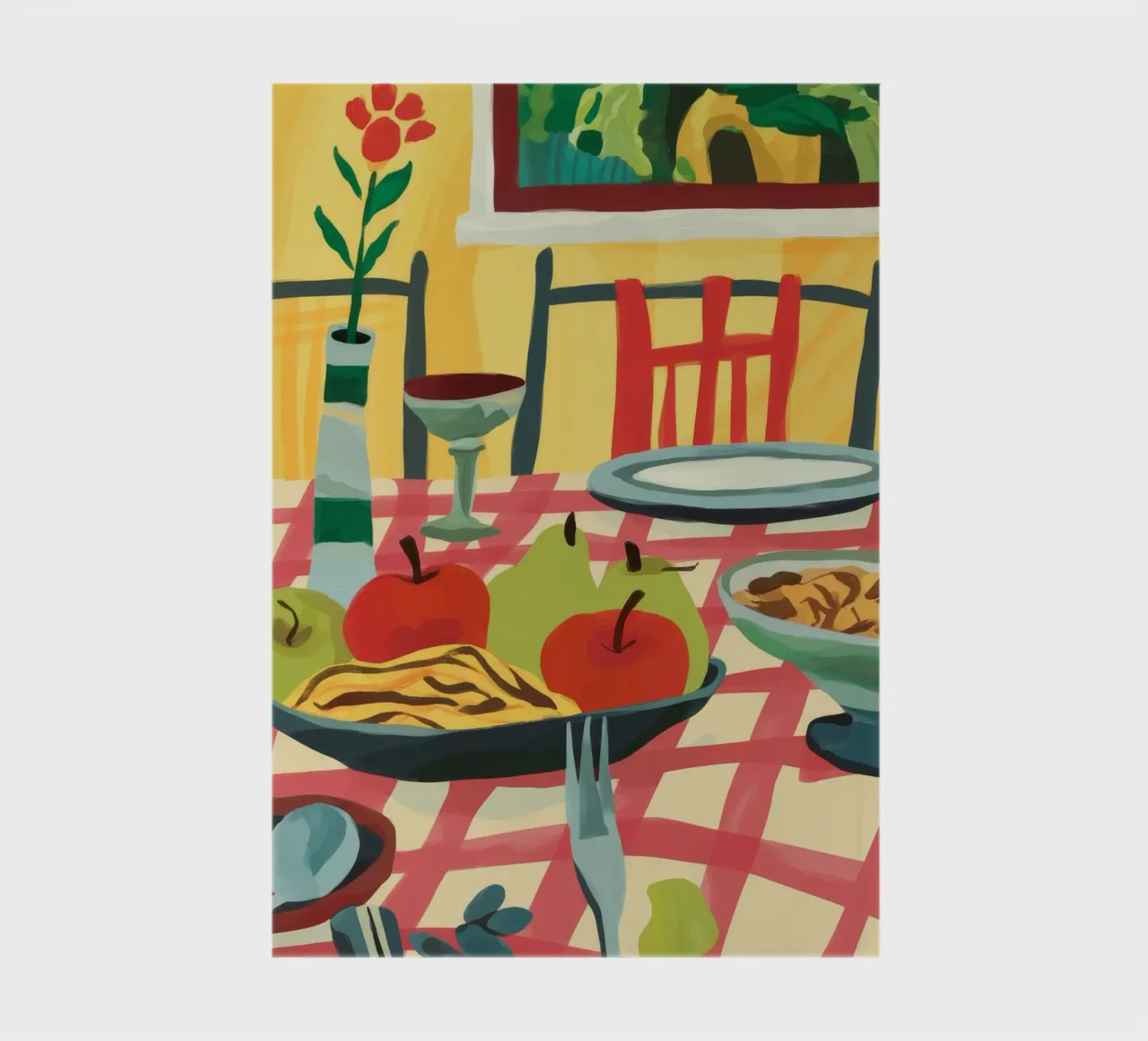 Sunny Table-Schmaus Notizbuch von Kamera Obskura