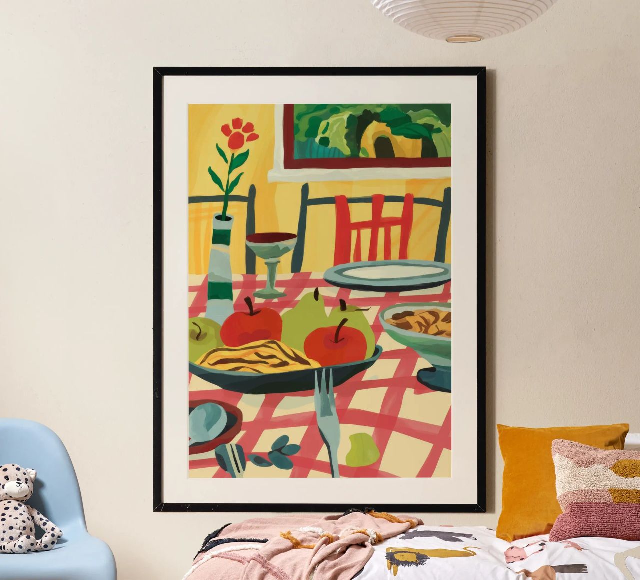 Sunny Table Feast poster by Kamera Obskura