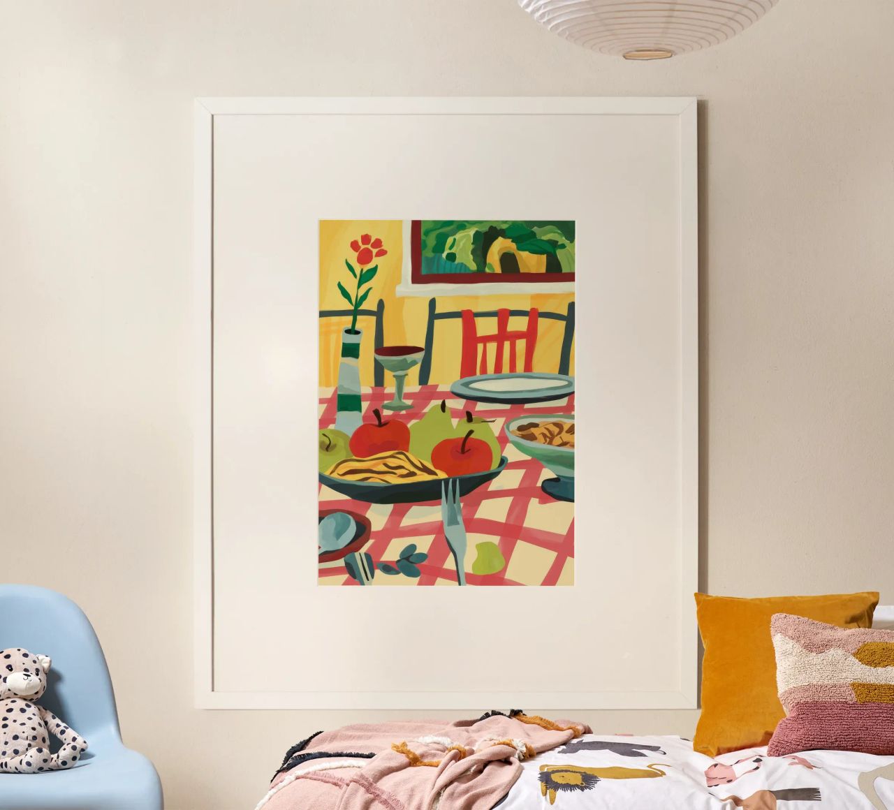 Sunny Table Feast poster by Kamera Obskura