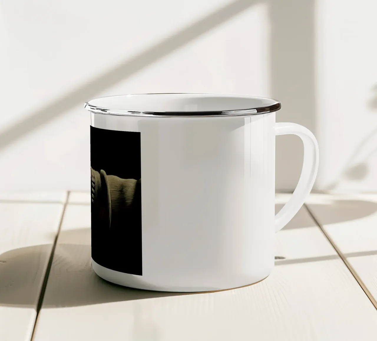 Main du Créateur tazza in smalto da Jérôme Romain