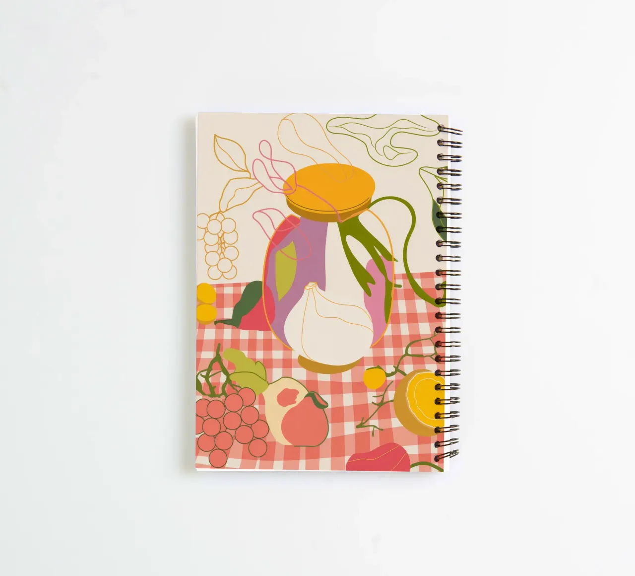 Citrus Table Harmony spiral notebook by Kamera Obskura