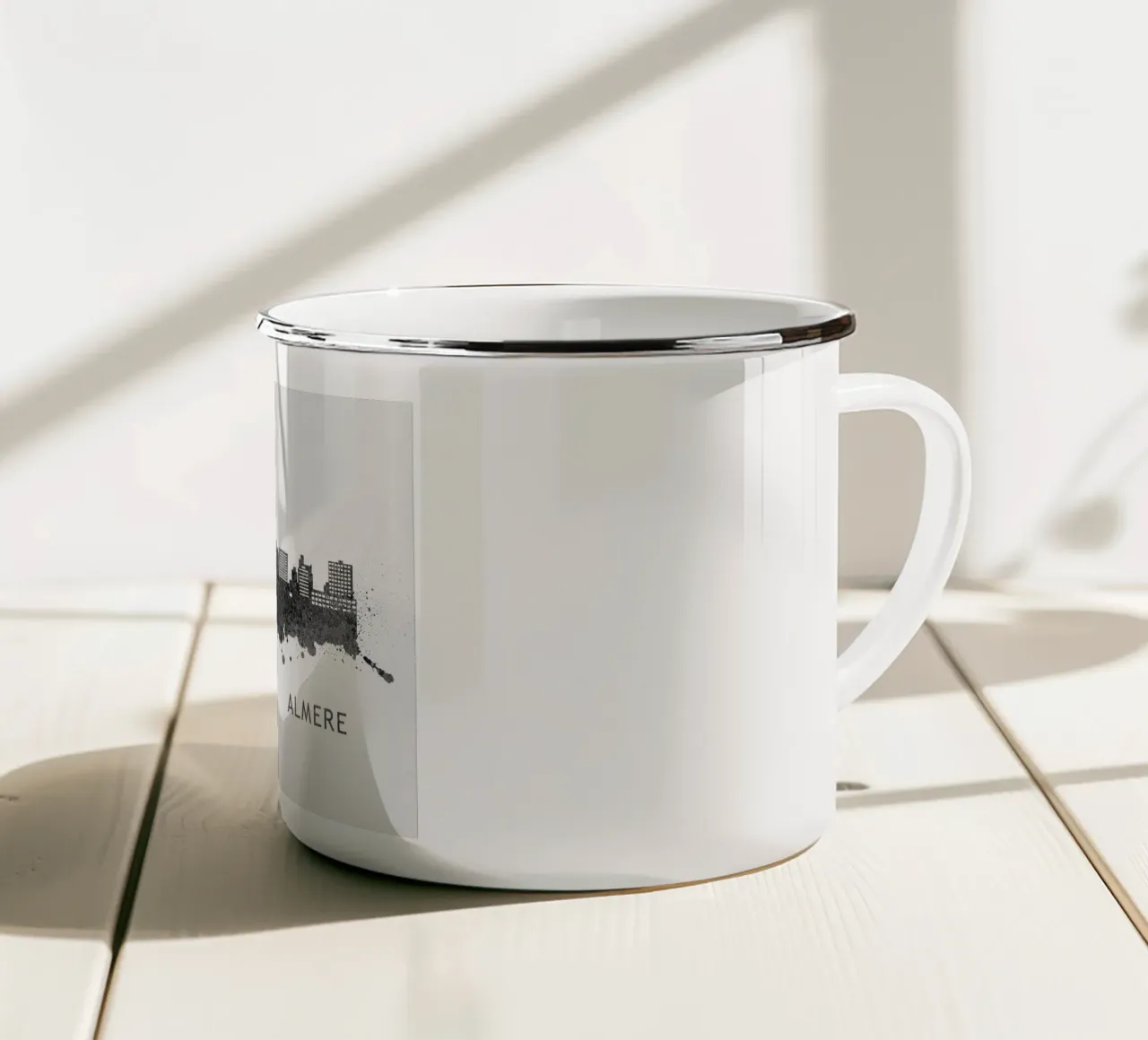 Almere Netherlands tazza in smalto da Travelstudio
