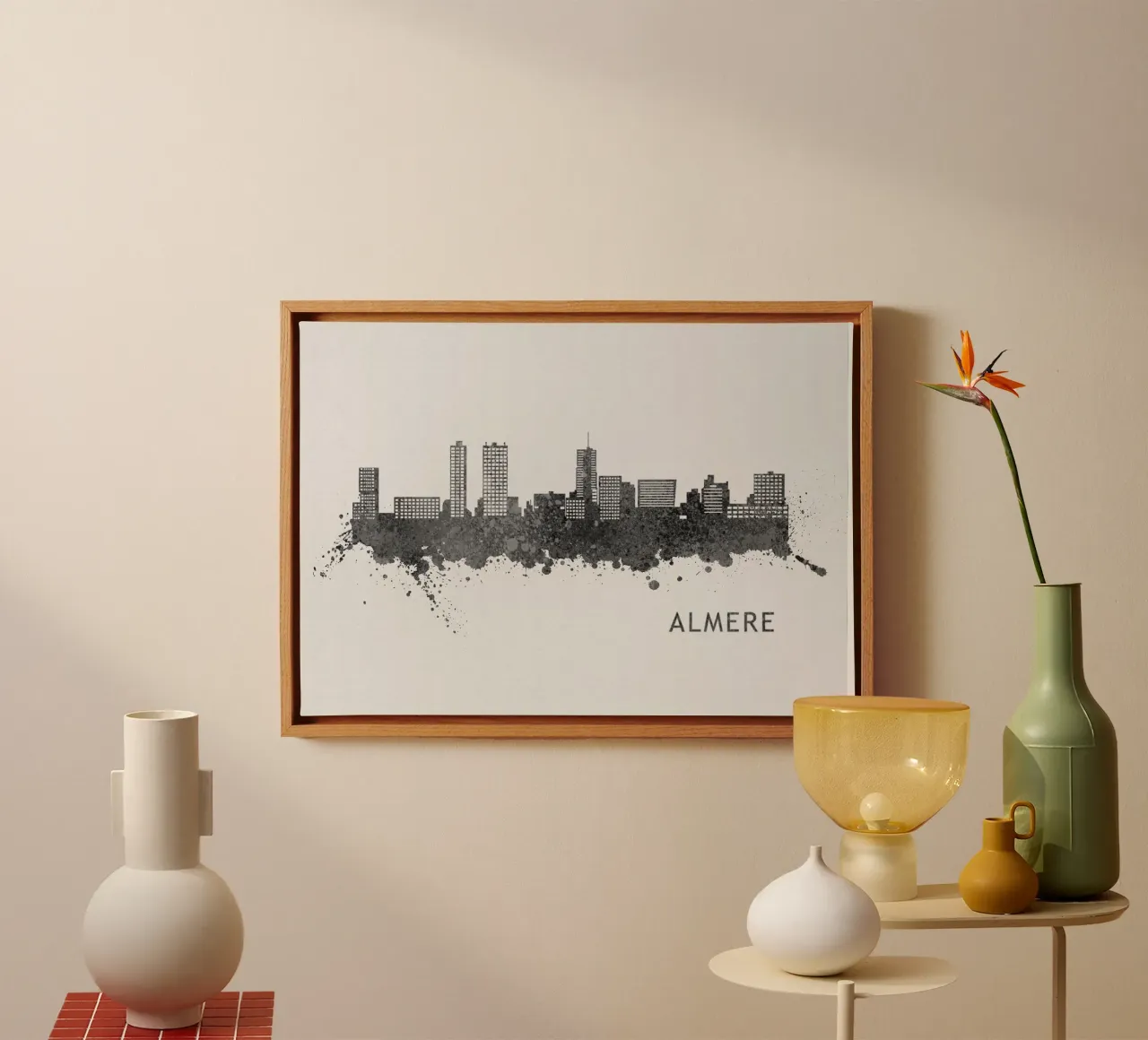 Almere Netherlands tela con Cornice a cassetta da Travelstudio