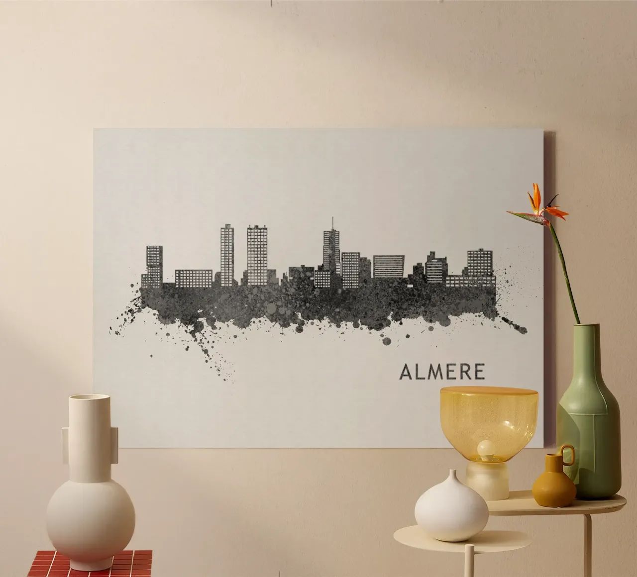 Almere Netherlands tela con Cornice a cassetta da Travelstudio