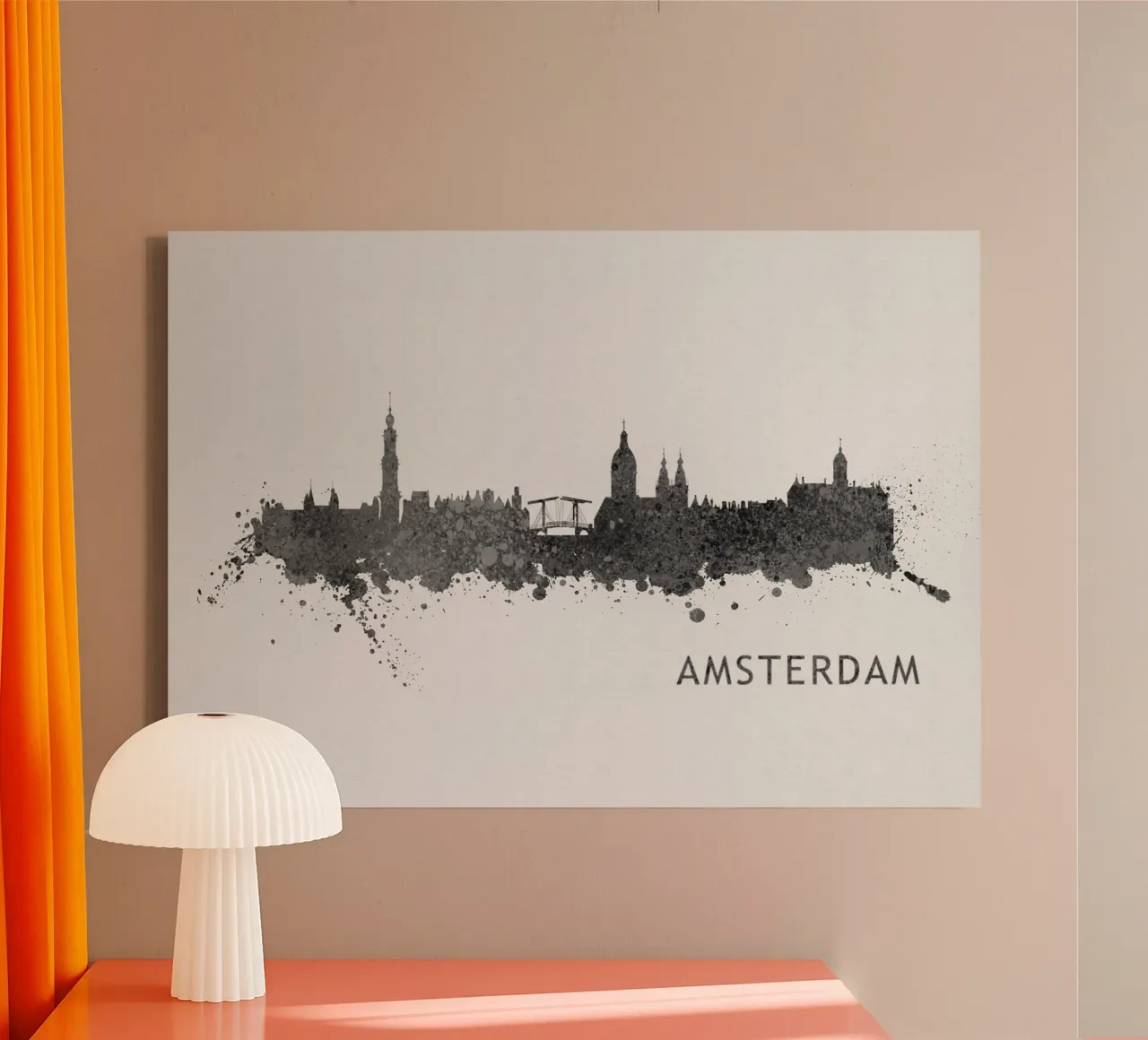 Amsterdam Netherlands tela con Cornice a cassetta da Travelstudio