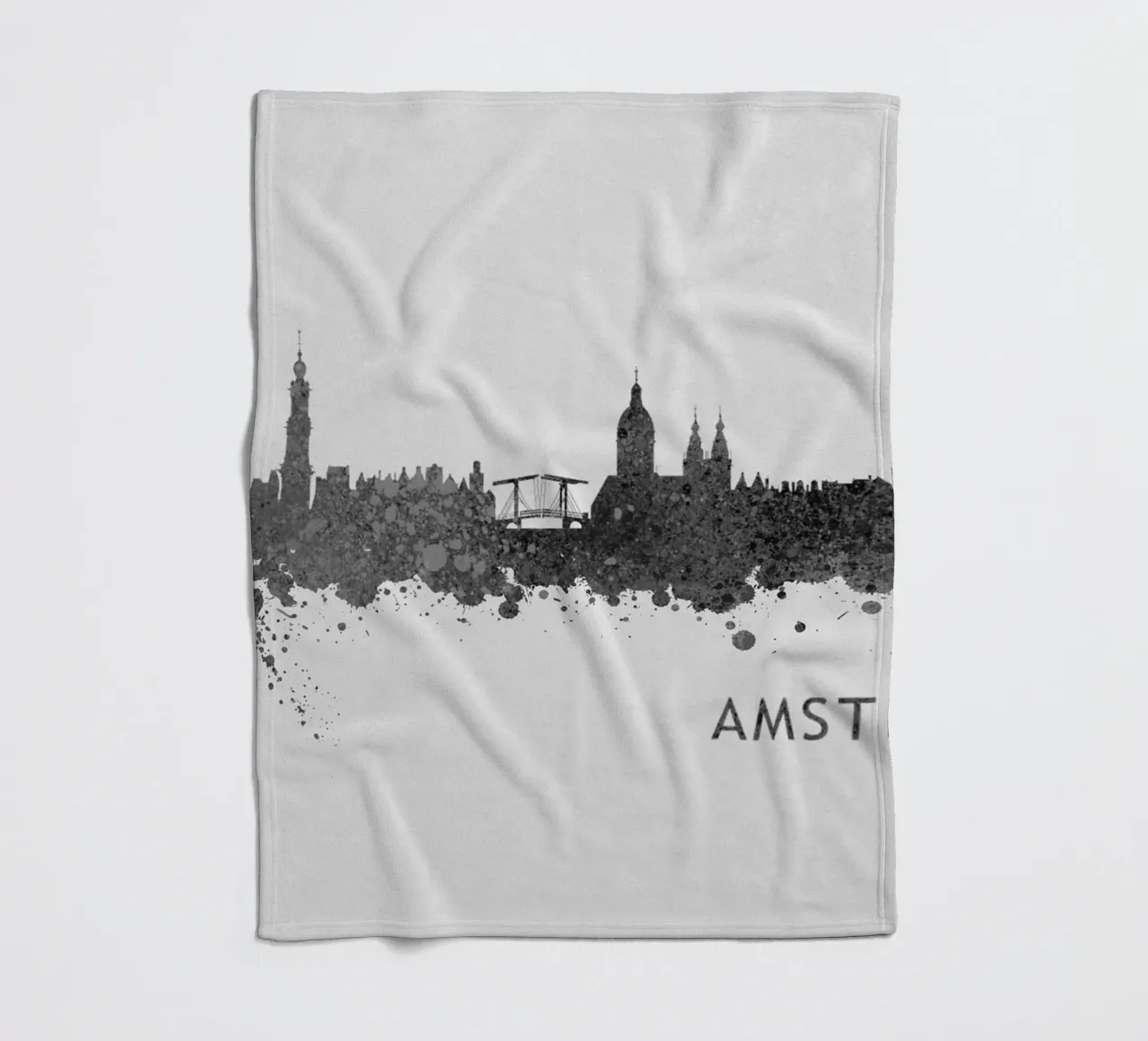 Amsterdam Netherlands coperta in pile da Travelstudio