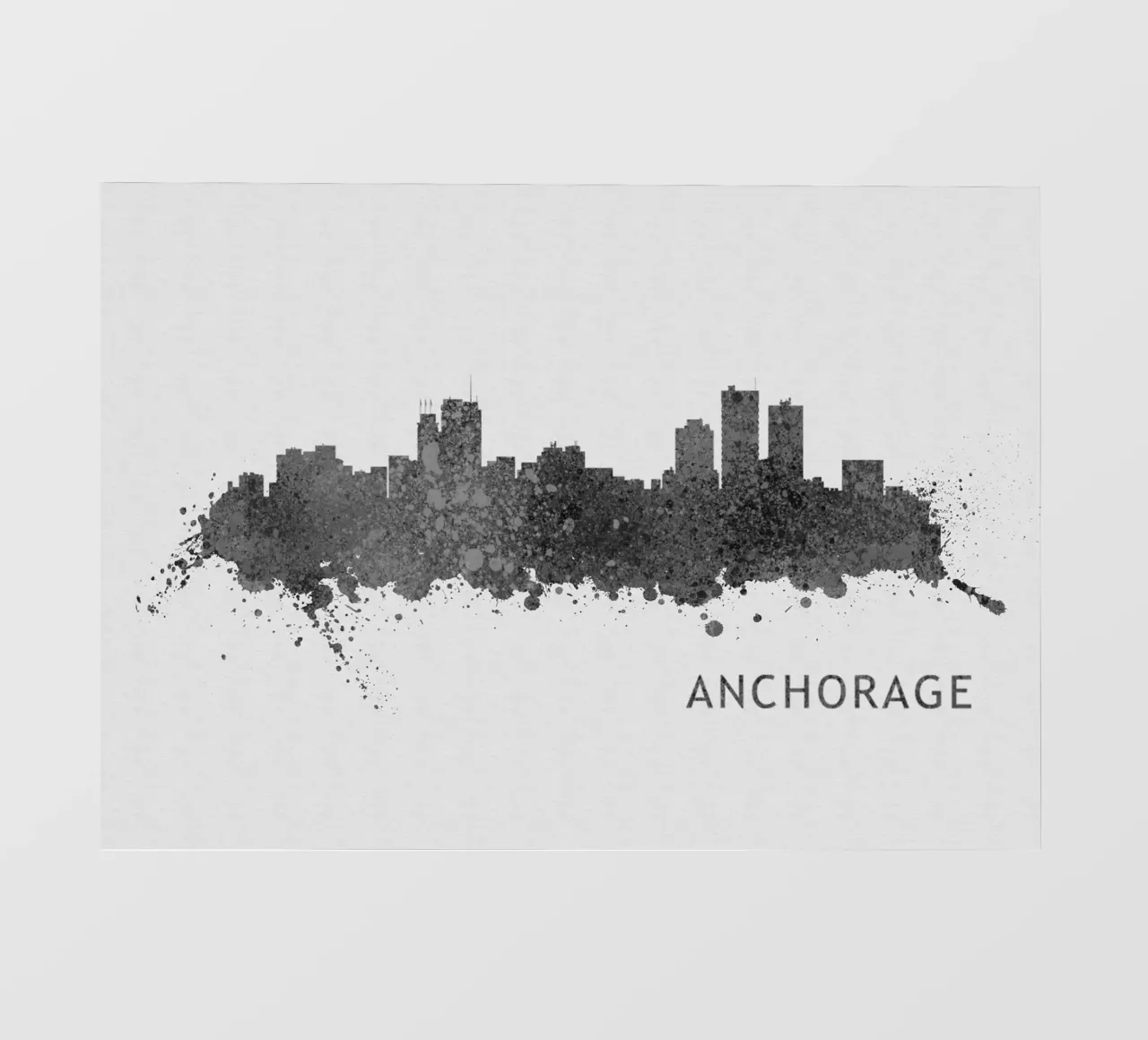 Anchorage Alaska pellicola backlit da Travelstudio