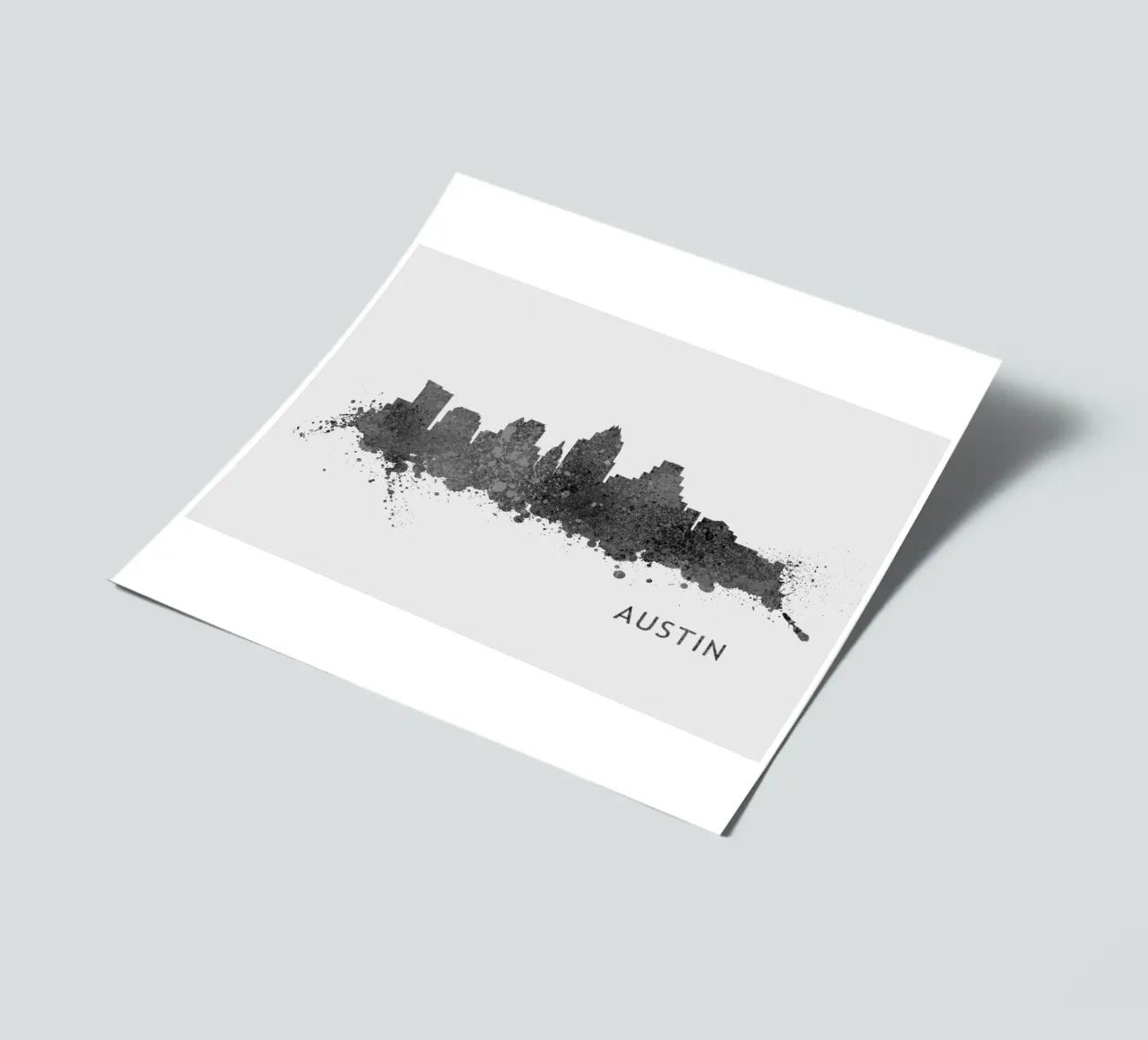Austin Texas sticker sheet by Travelstudio