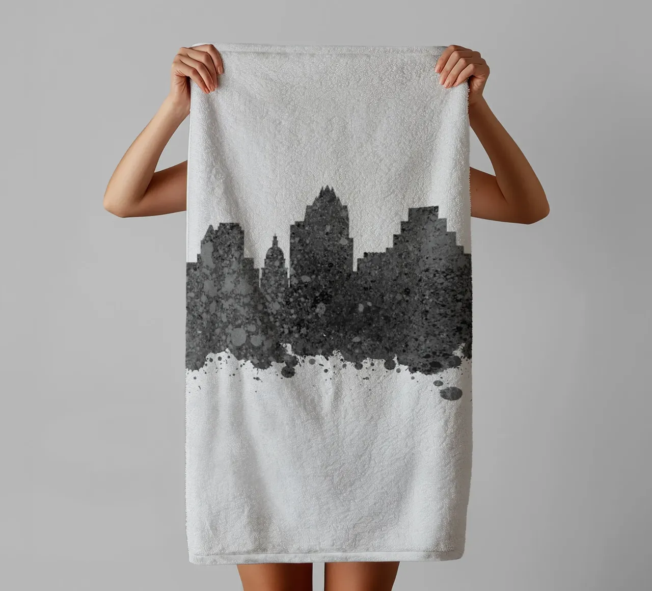 Austin Texas badhanddoek van Travelstudio