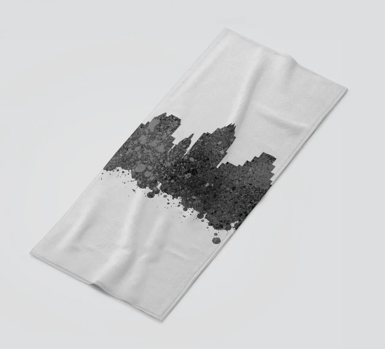 Austin Texas beach towel by Travelstudio