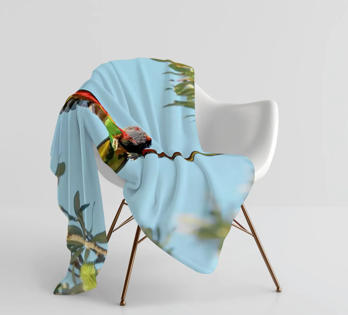 Lorry plaid polaire de Charlotte Curd