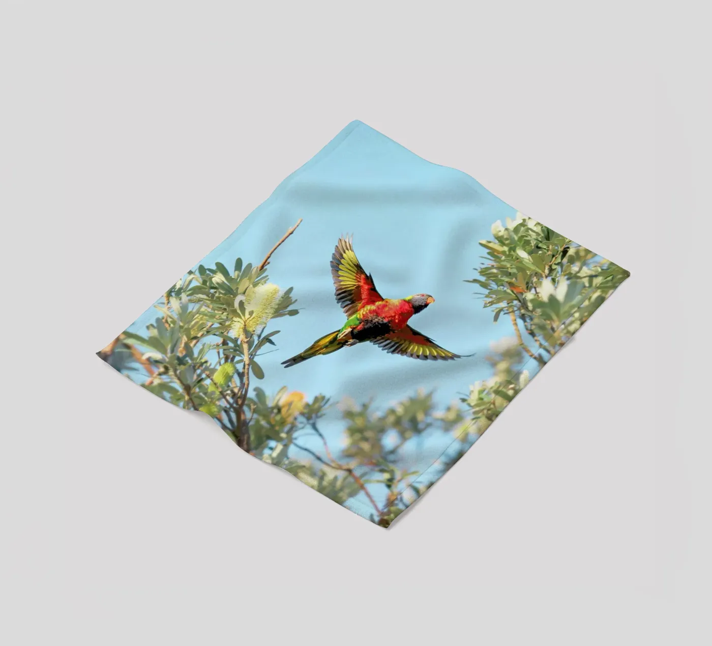 Lorry plaid polaire de Charlotte Curd