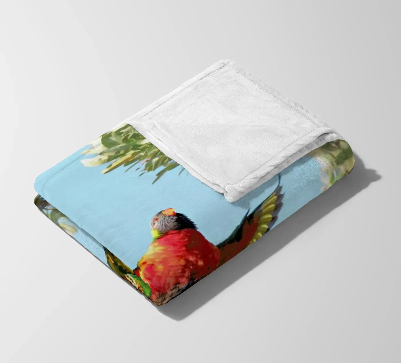 Lorry plaid polaire de Charlotte Curd