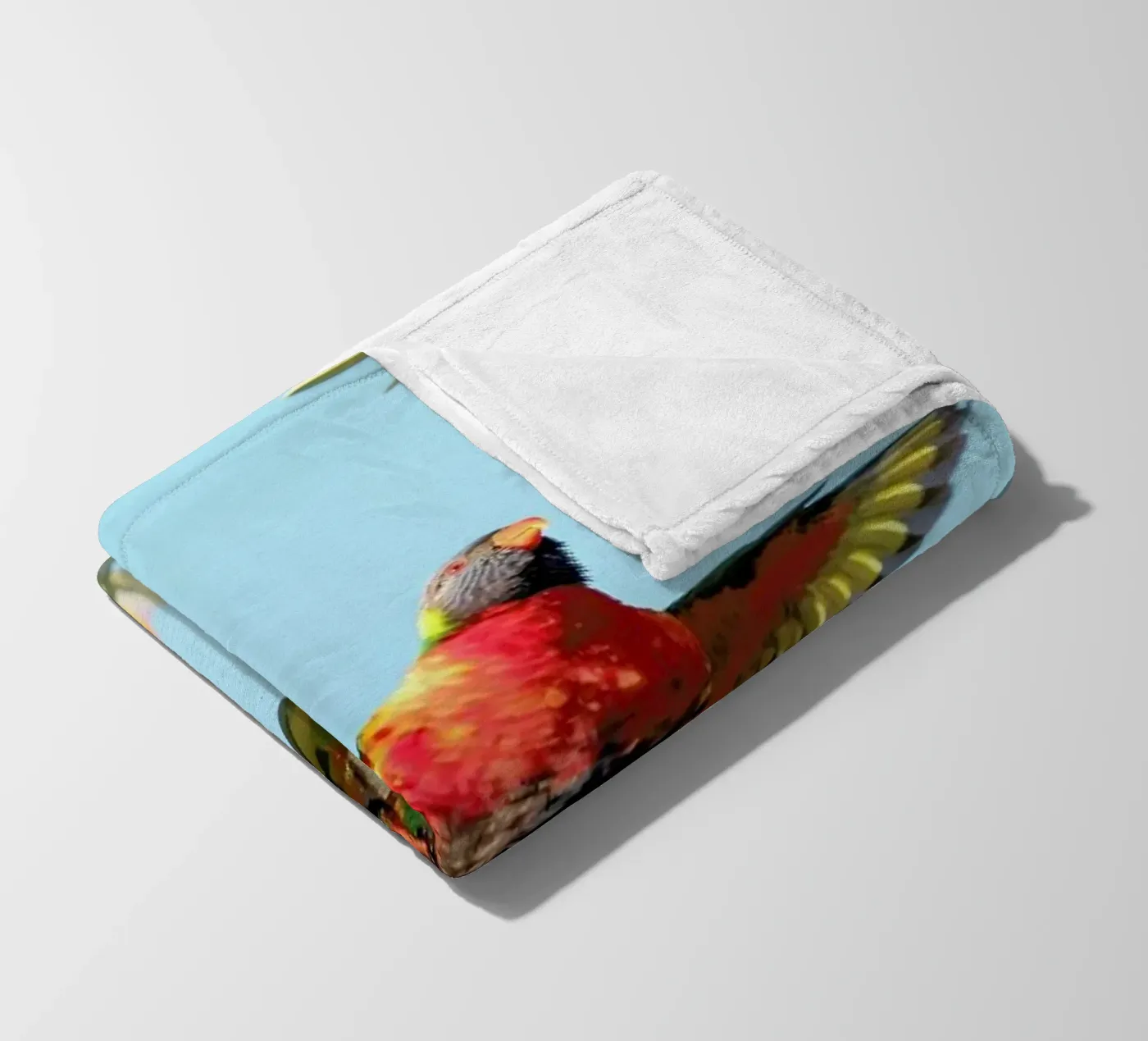 Lorry plaid polaire de Charlotte Curd