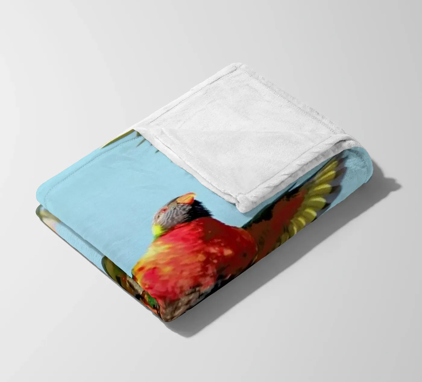 Lorry plaid polaire de Charlotte Curd