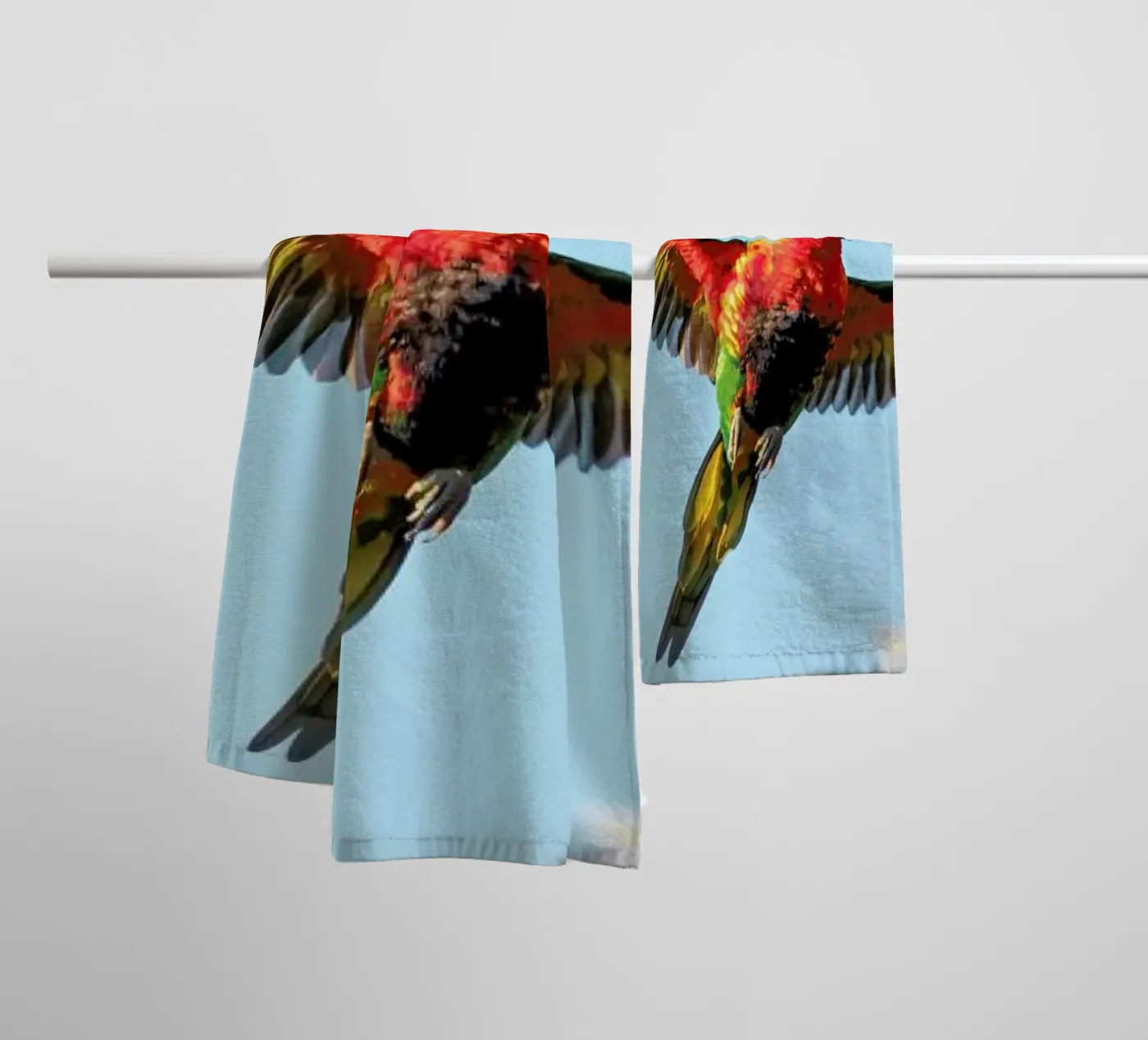 Lorry badhanddoek van Charlotte Curd