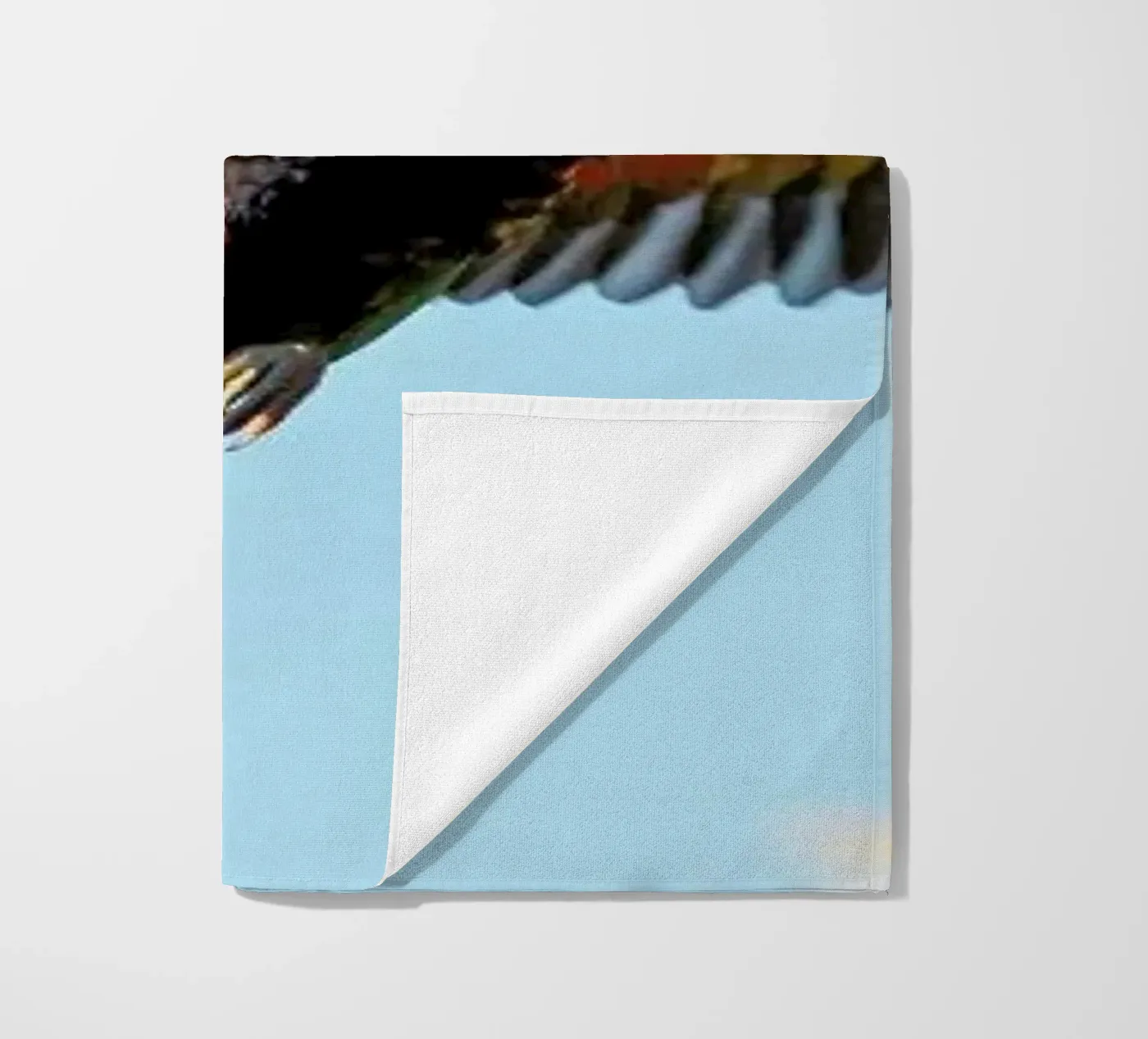 Lorry beach towel by Charlotte Curd