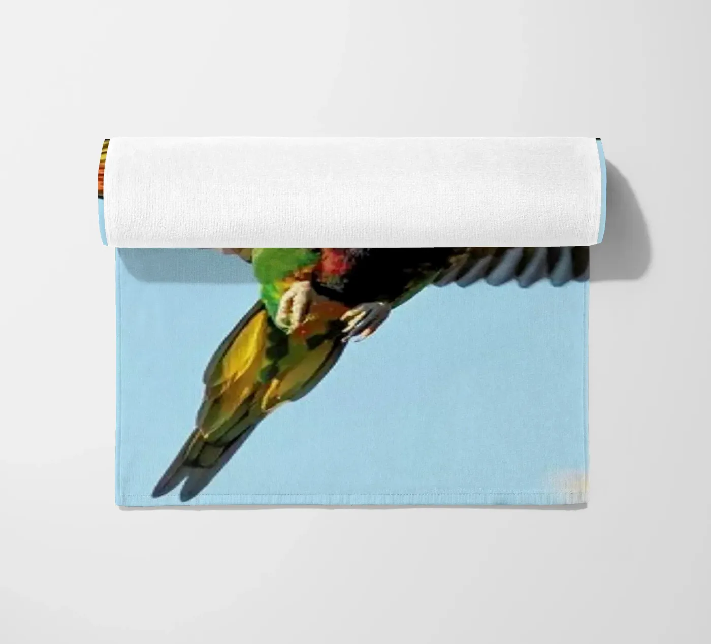 Lorry beach towel by Charlotte Curd
