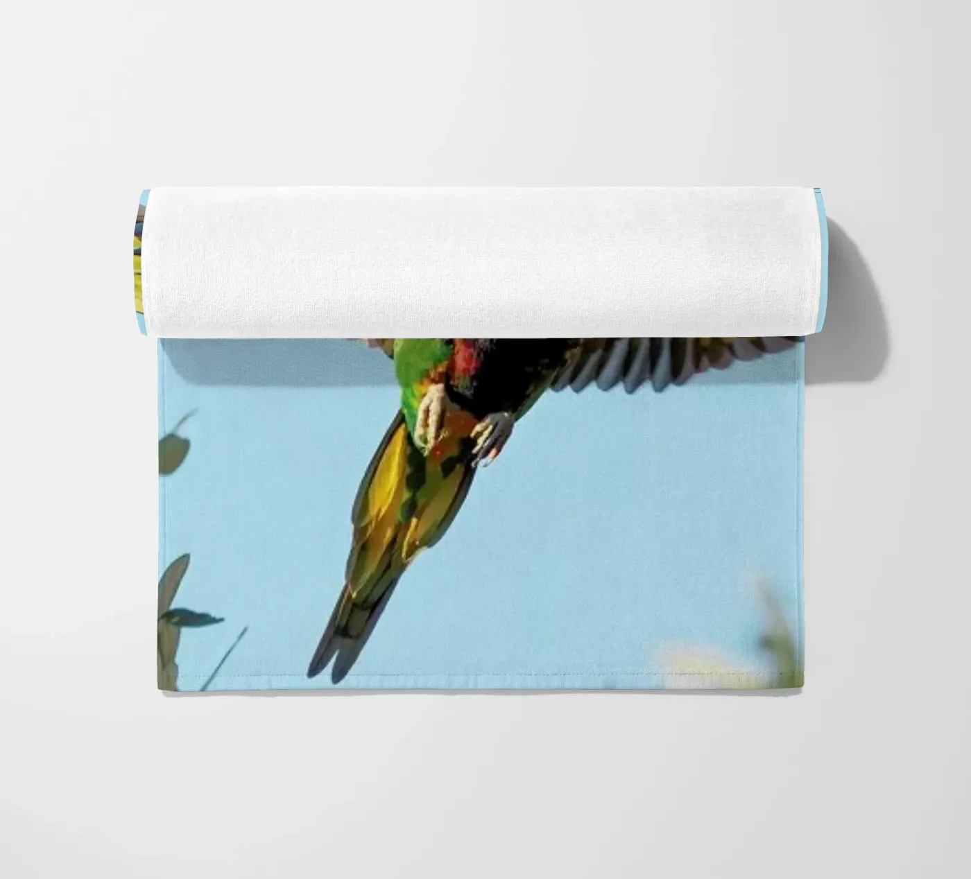 Lorry beach towel by Charlotte Curd