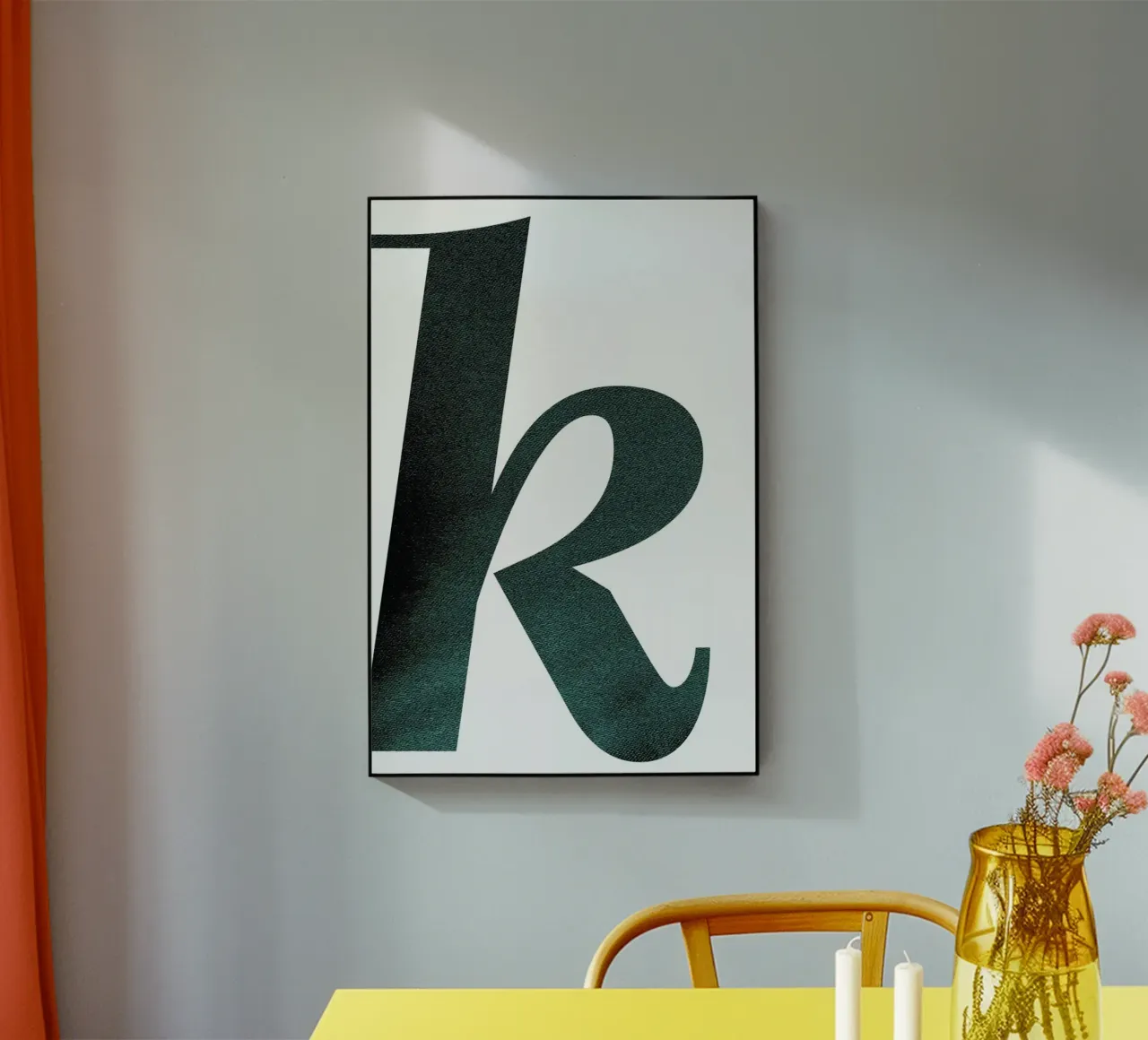 Green K plexiglass da petiteCAPS