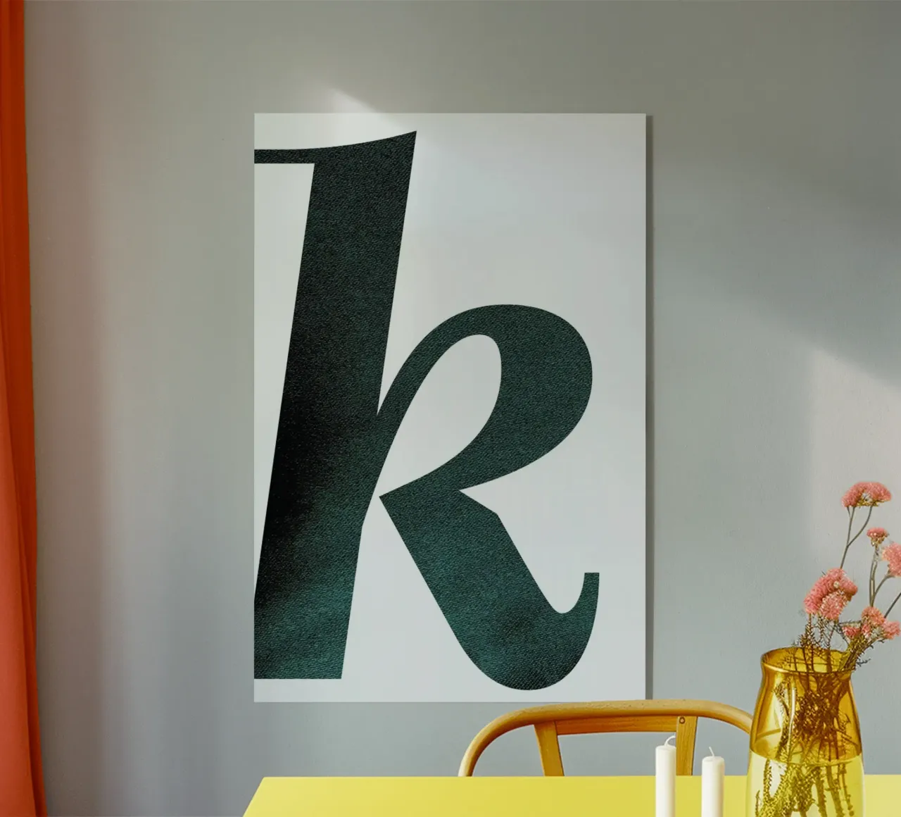 Green K plexiglass da petiteCAPS