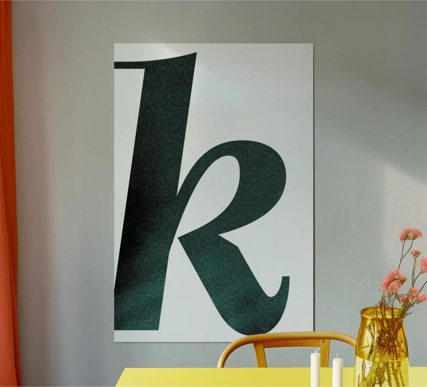 Green K poster by petiteCAPS